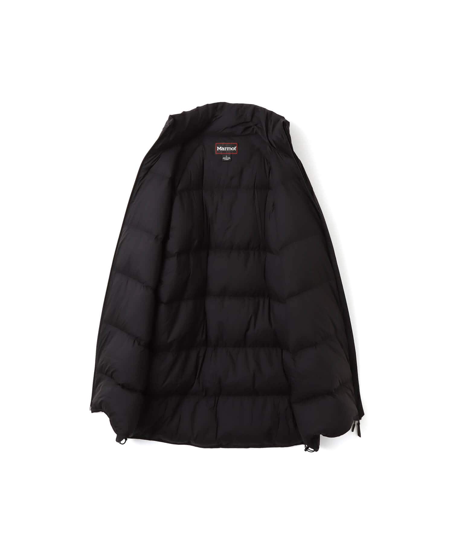 MARMOT 750FP Vertical Long Down Jacket BLACKの画像