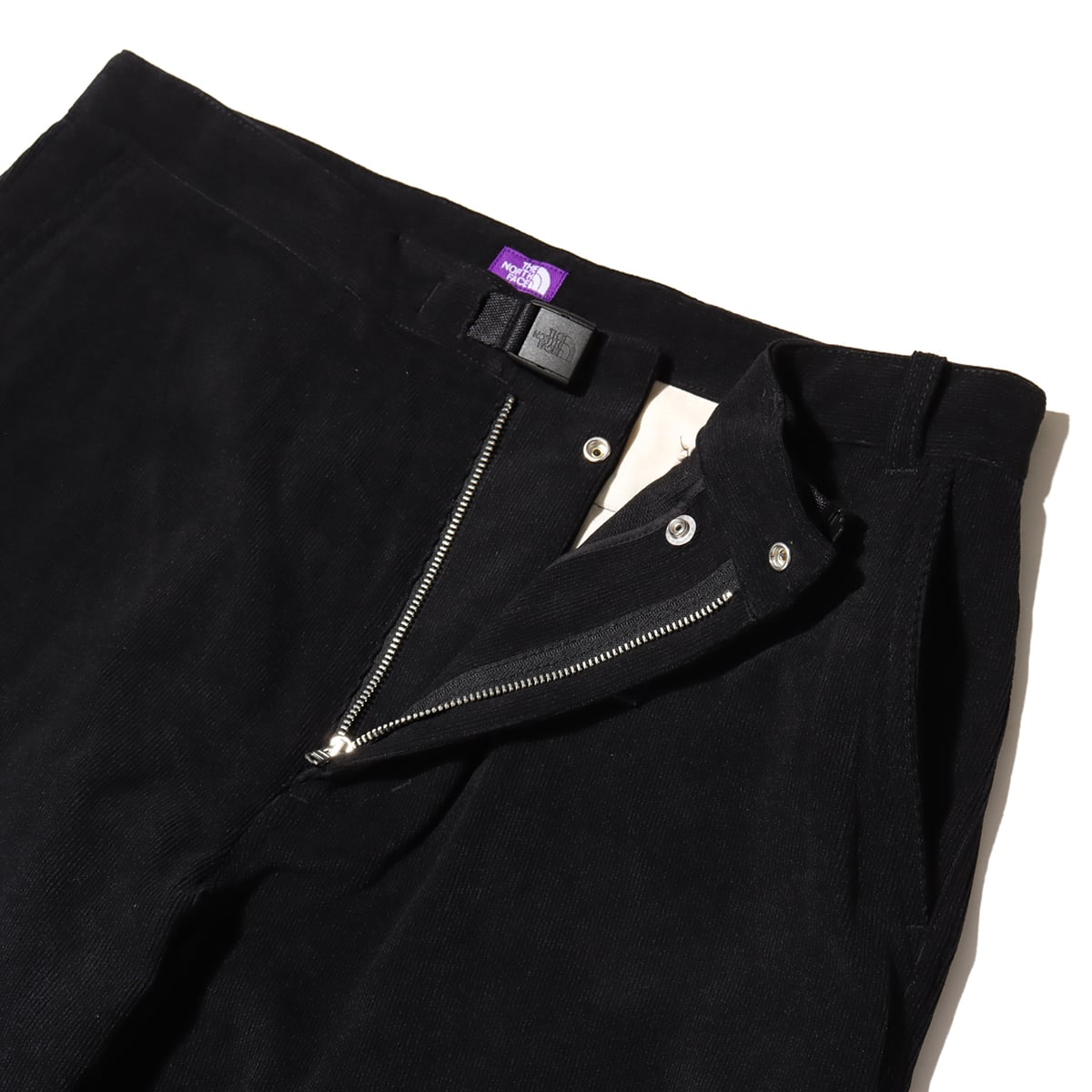 THE NORTH FACE PURPLE LABEL Corduroy Wide Tapered Field Pants Black の画像