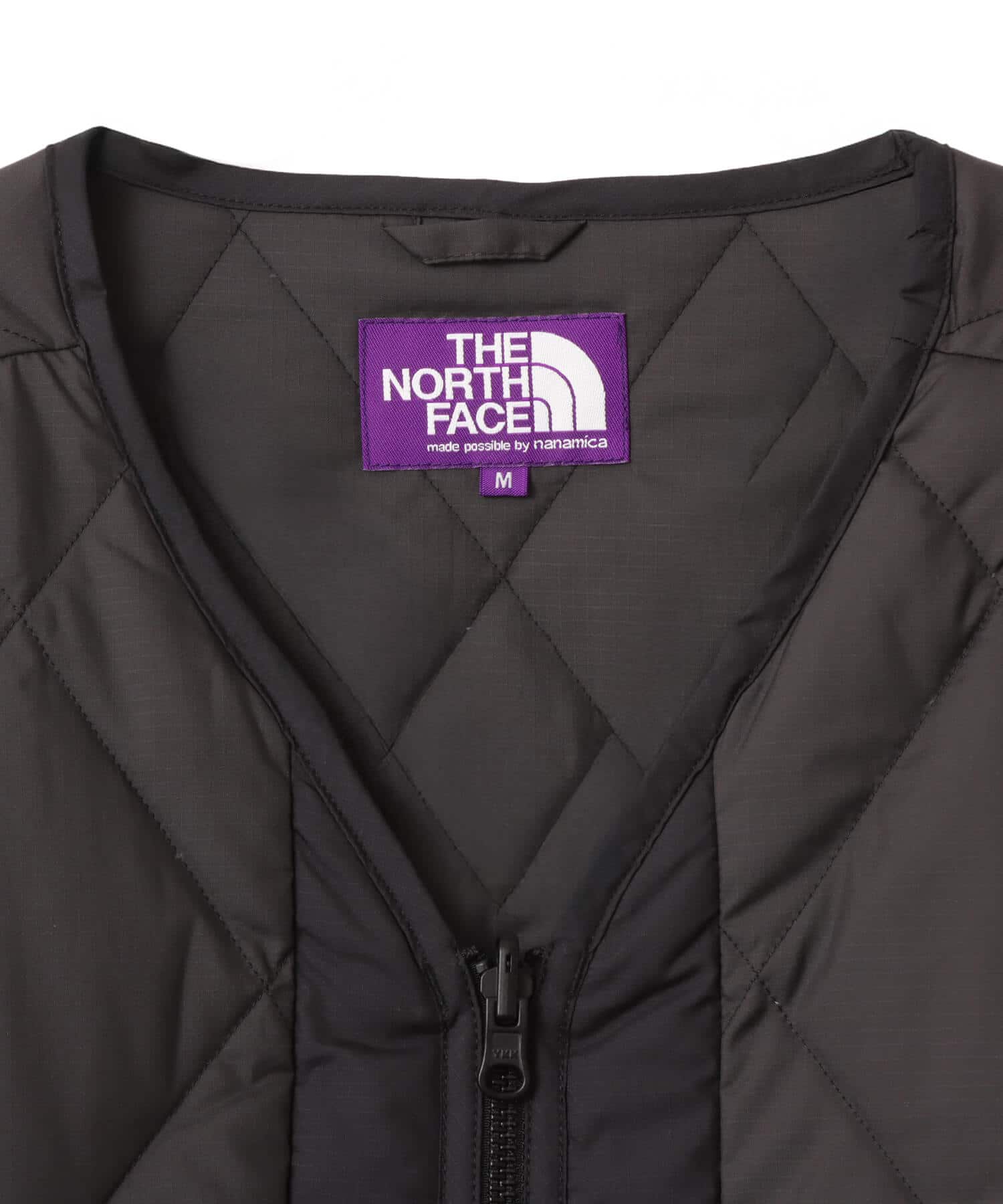 THE NORTH FACE PURPLE LABEL PERTEX QUANTUM PLAS Field Down Cardigan Asphalt Grayの画像