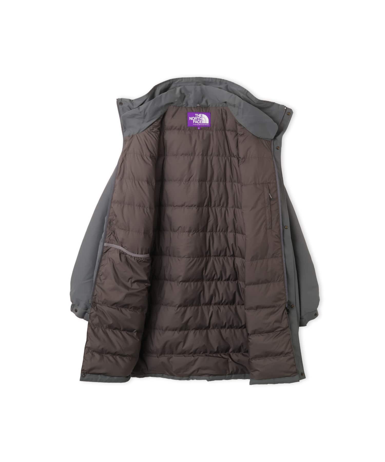 THE NORTH FACE PURPLE LABEL DOUBLE PEAK FIELD DOWN COAT CHARCOの画像