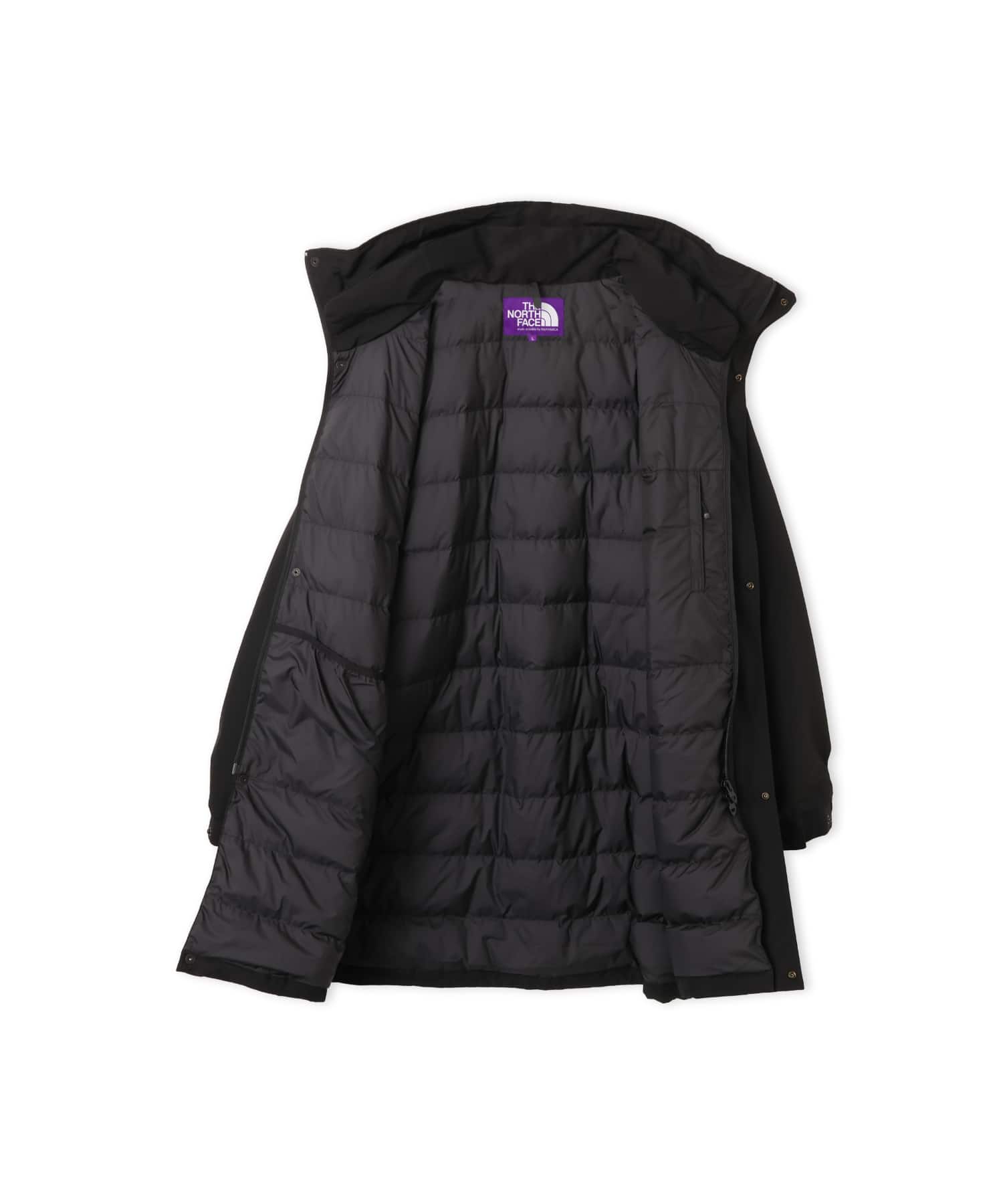THE NORTH FACE PURPLE LABEL DOUBLE PEAK FIELD DOWN COAT BLACKの画像