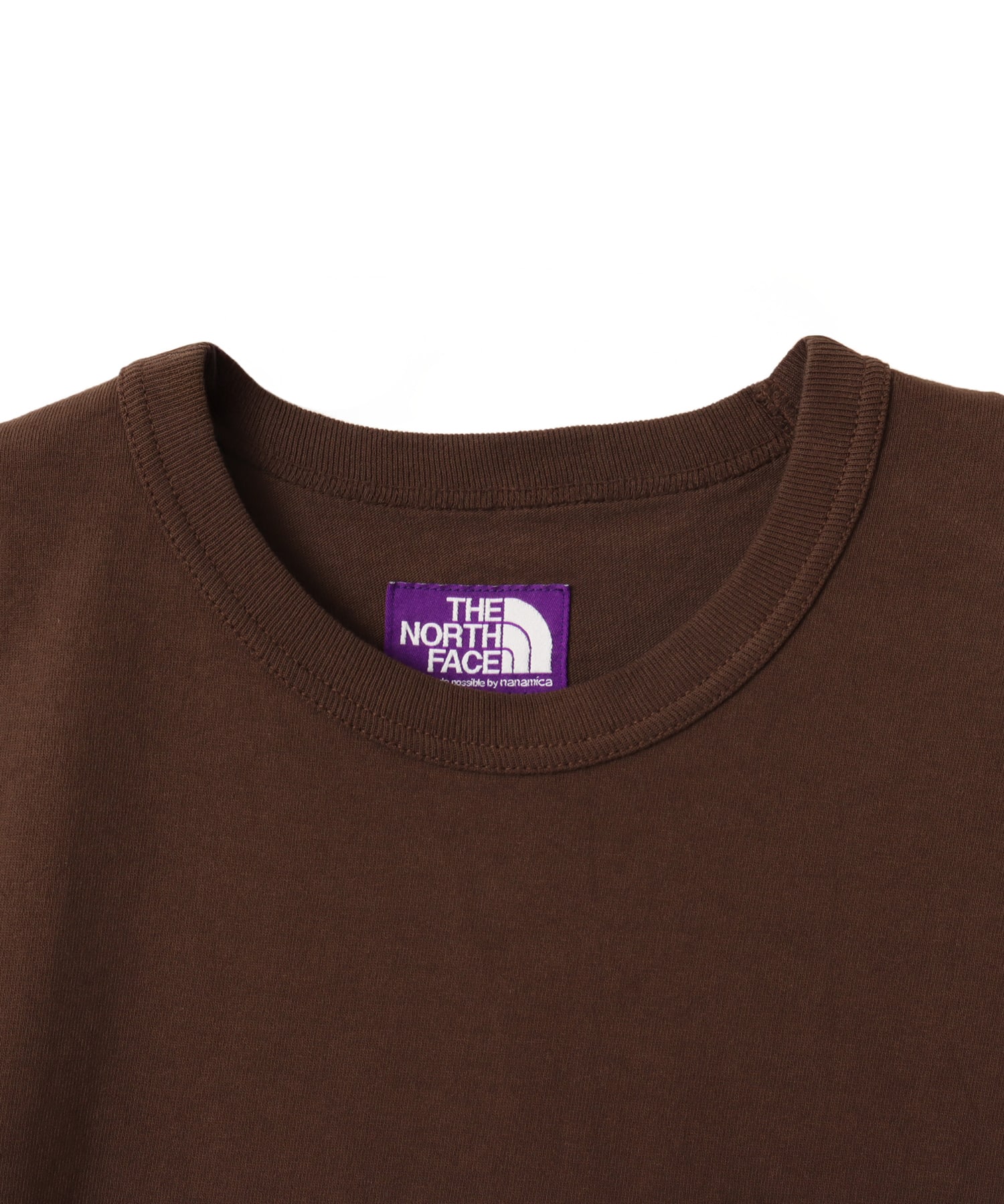 THE NORTH FACE PURPLE LABEL 8oz Field Pocket Tee Brownの画像