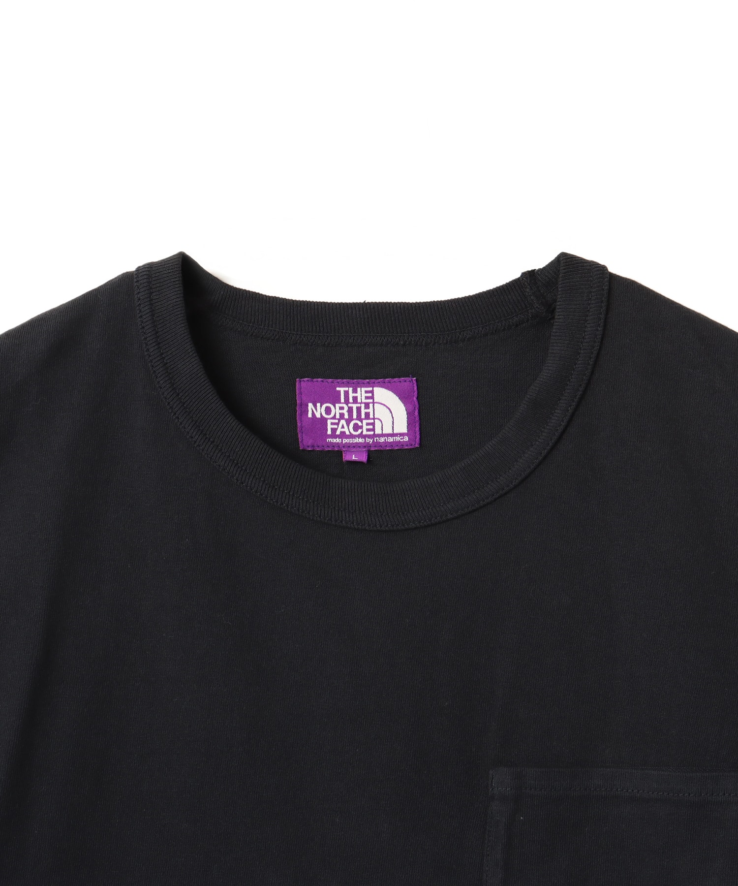 THE NORTH FACE PURPLE LABEL 8oz Field Pocket Tee Blackの画像