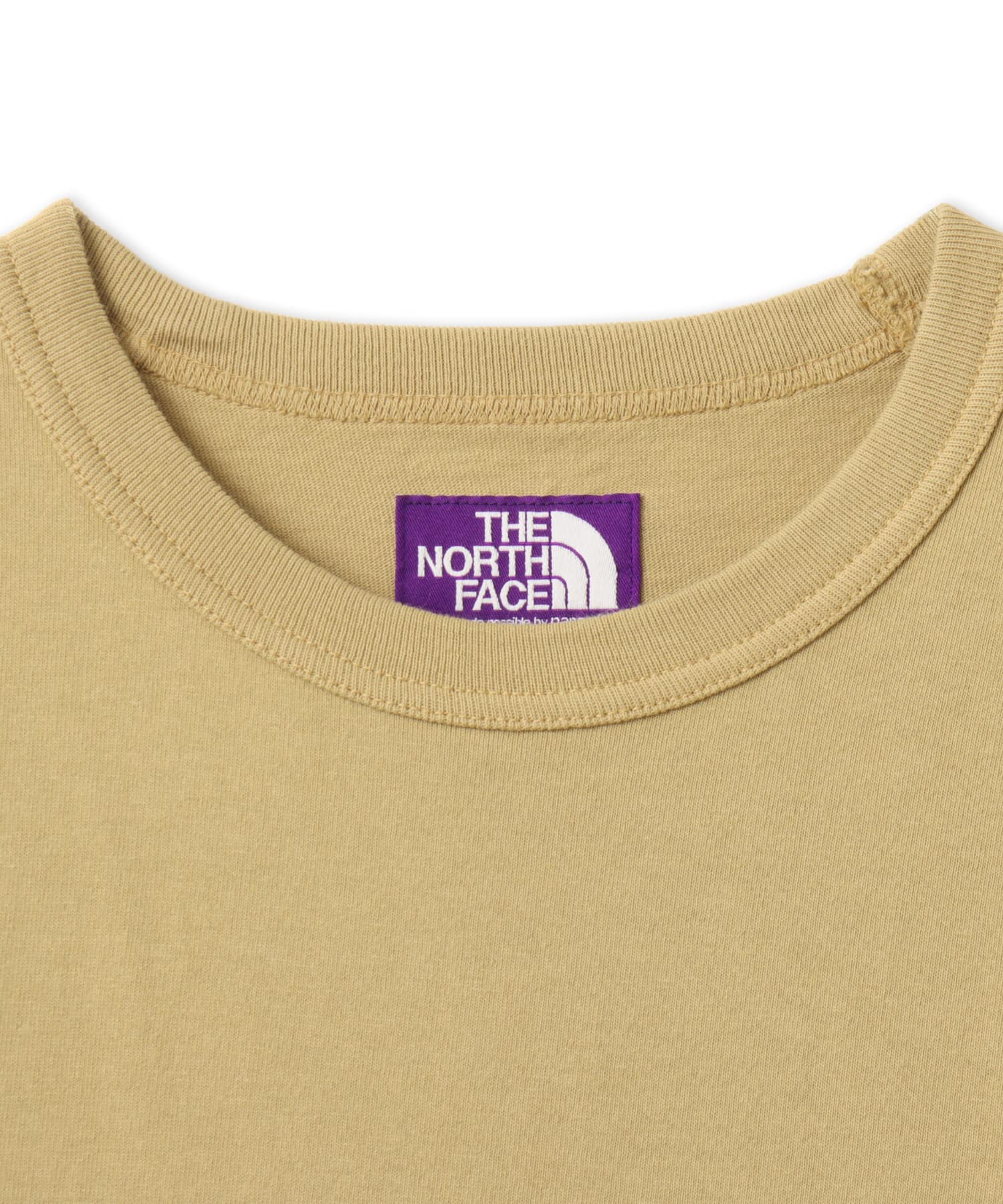 THE NORTH FACE PURPLE LABEL 8oz Field Pocket Tee Light Khakiの画像