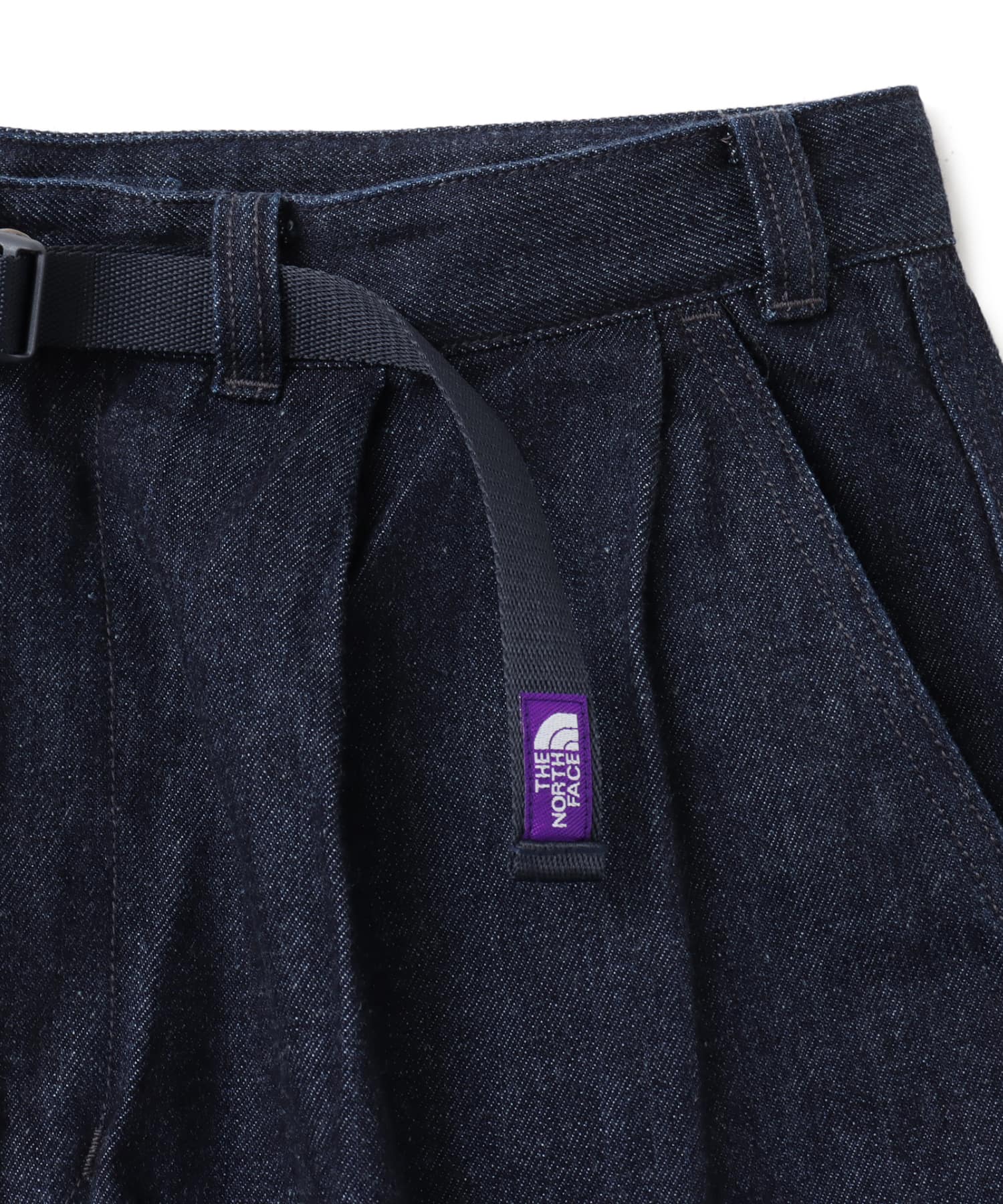 THE NORTH FACE PURPLE LABEL Denim Tuck Field Shorts Indigoの画像