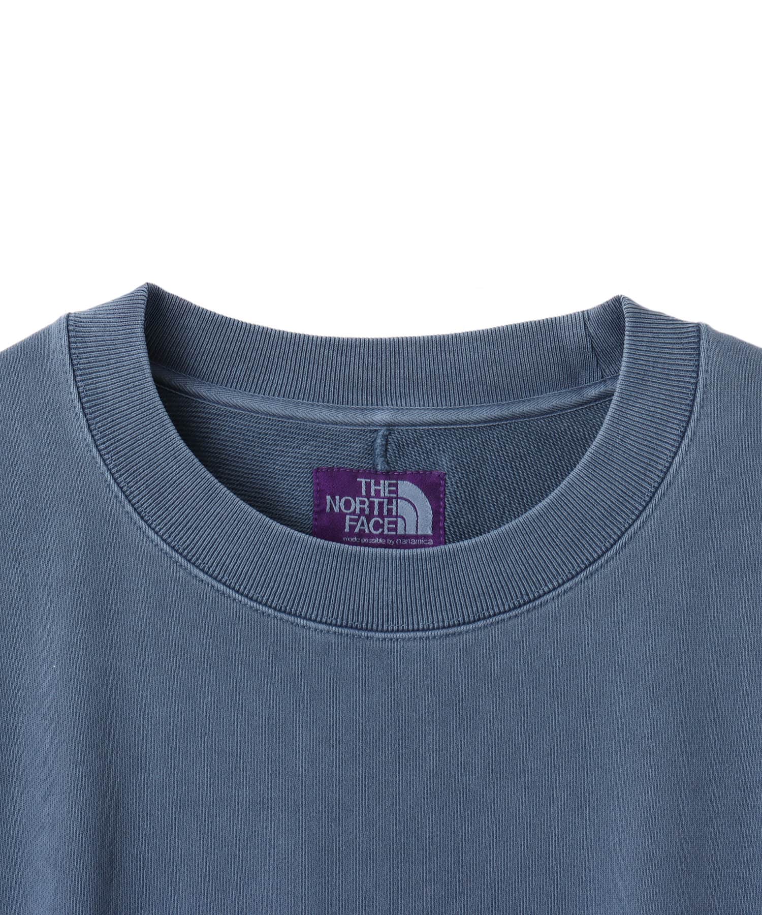 THE NORTH FACE PURPLE LABEL 11oz Crewneck Sweatshirt Sax（ザ