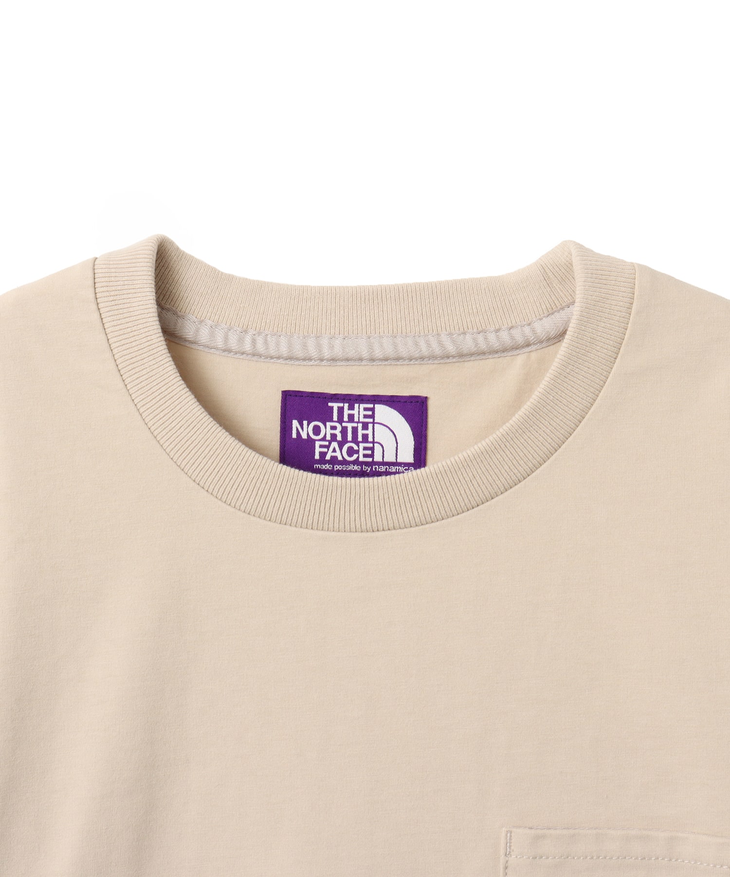 THE NORTH FACE PURPLE LABEL High Bulky Pocket Tee Birchの画像