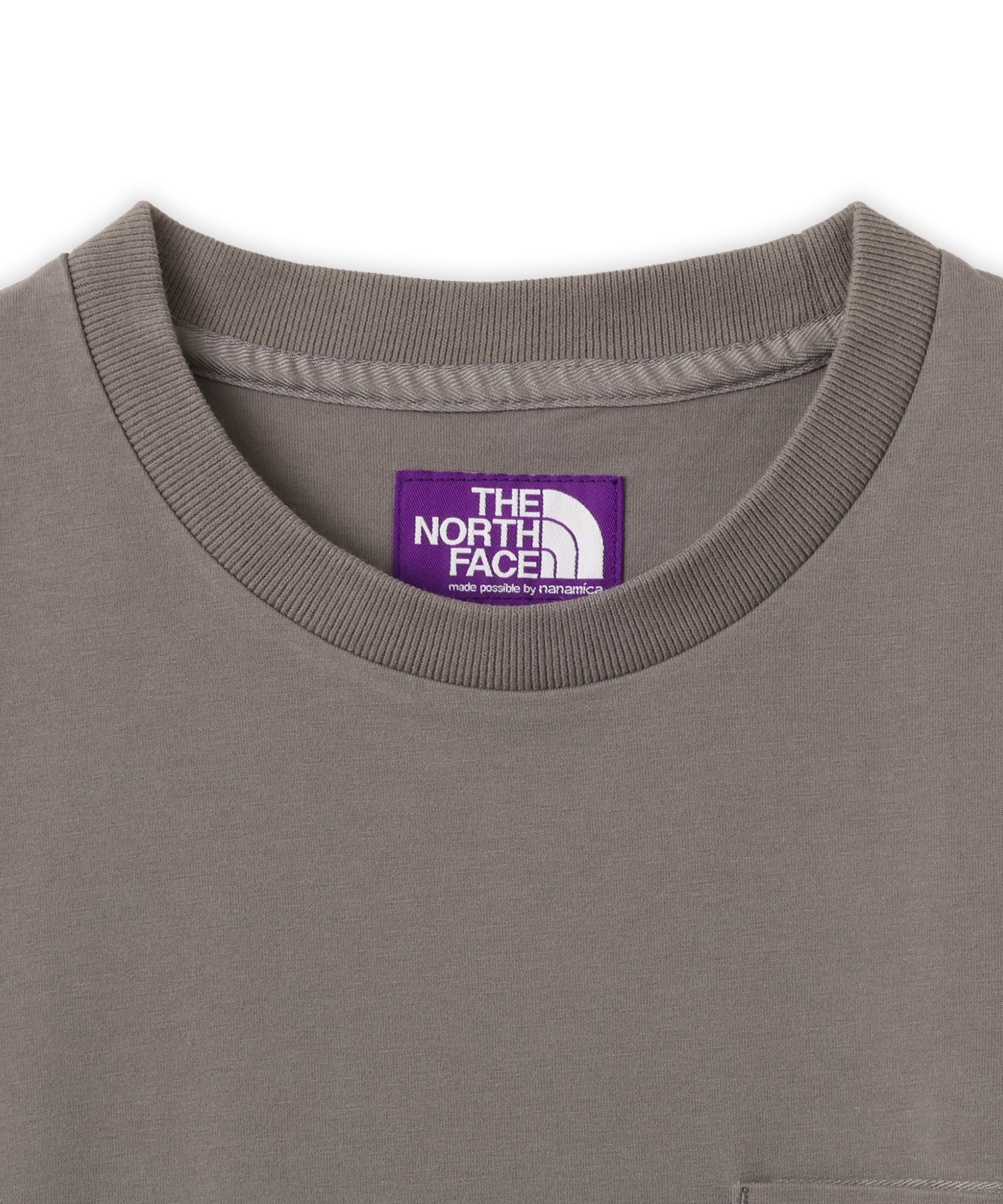 THE NORTH FACE PURPLE LABEL H BLKY POCKET TEE GRAYの画像