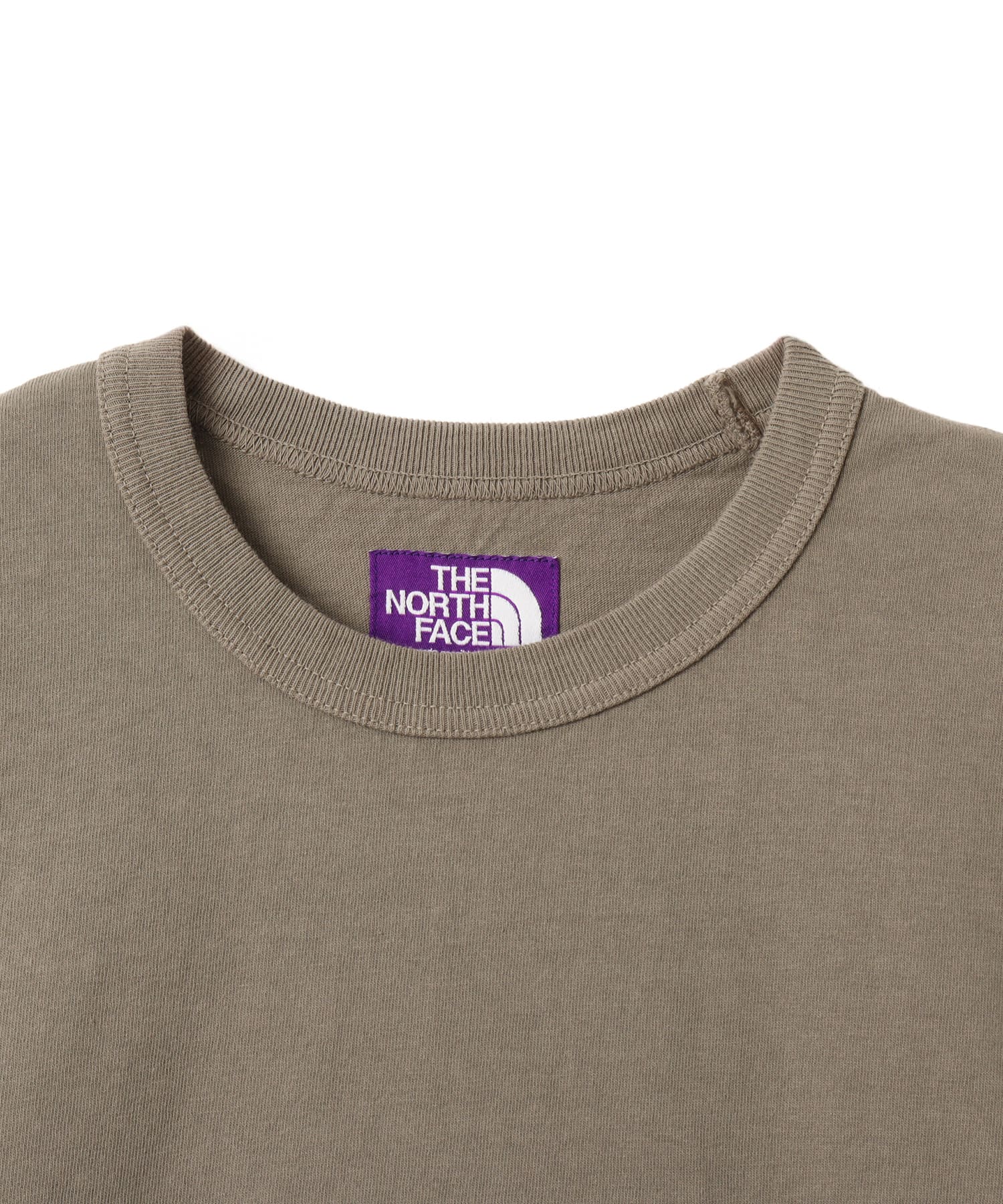 THE NORTH FACE PURPLE LABEL 7oz Pocket Tee Cedar X Off Whiteの画像