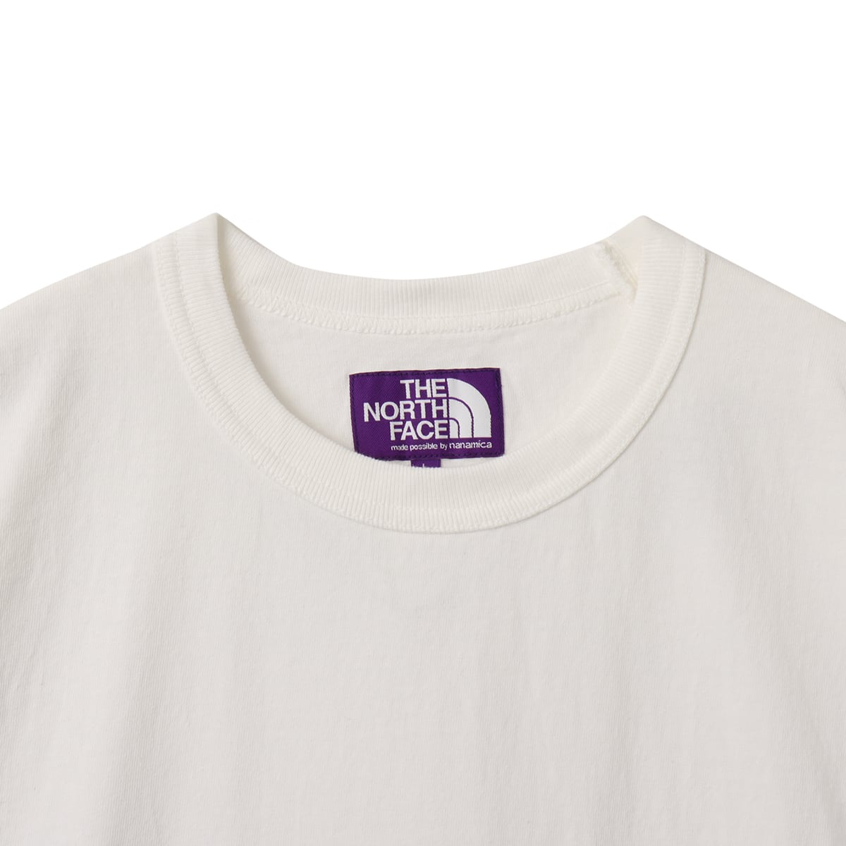 THE NORTH FACE PURPLE LABEL 7oz Pocket Tee Off White X