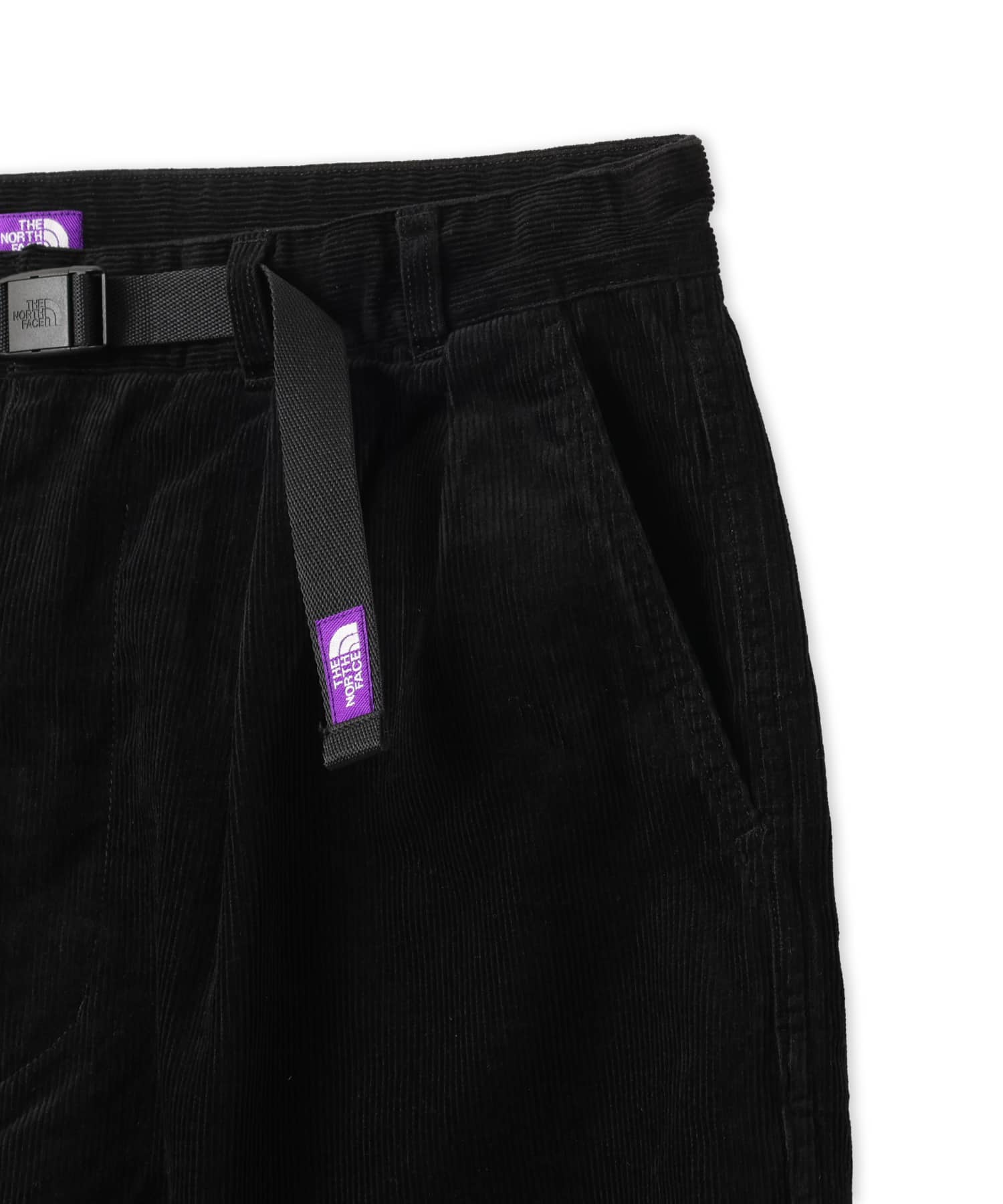 THE NORTH FACE PURPLE LABEL CORDUROY WIDE STRAIGHT FIELD PANTS BLACKの画像