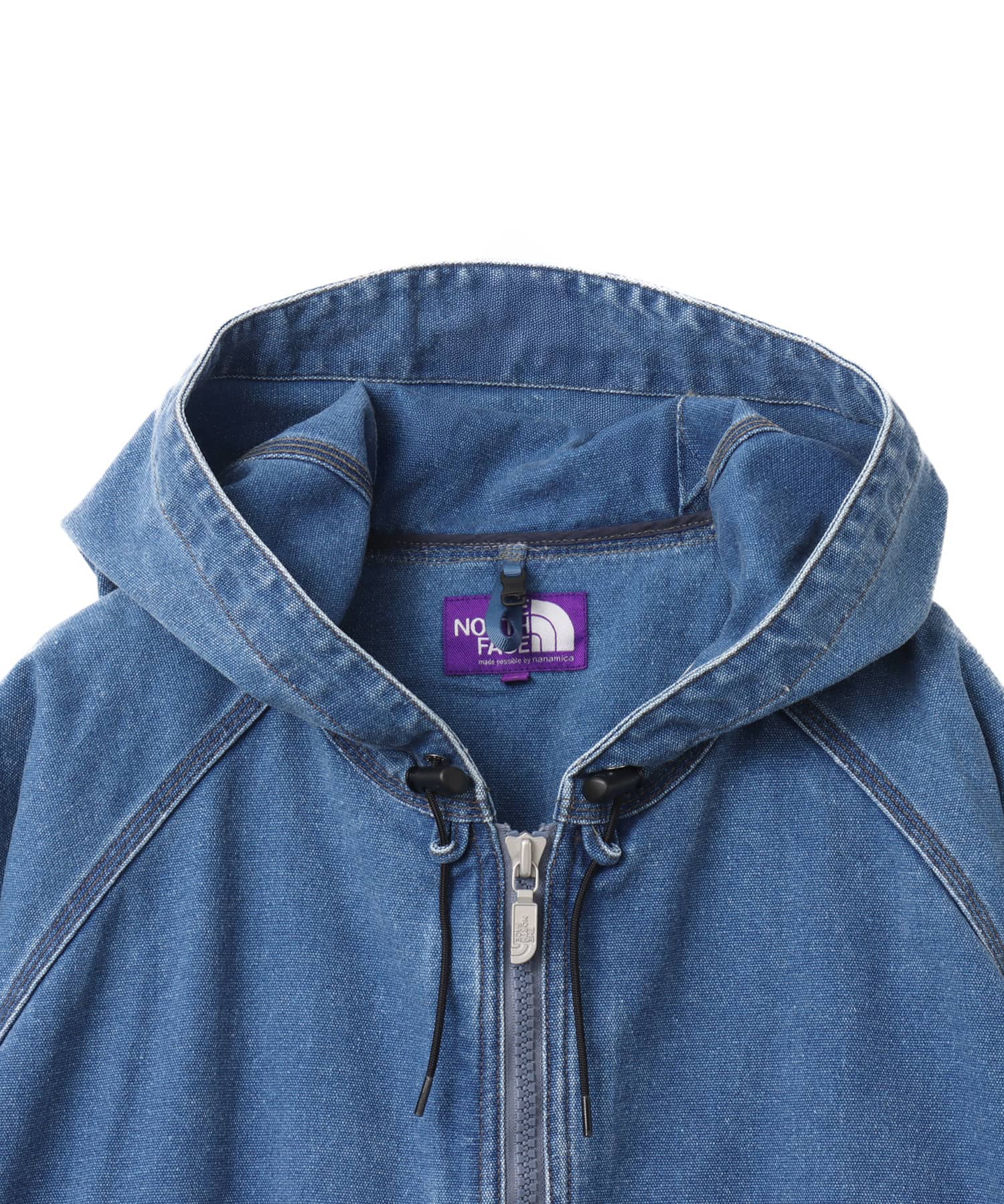 THE NORTH FACE PURPLE LABEL PLAS Indigo Field Parka Indigo Bleachの画像