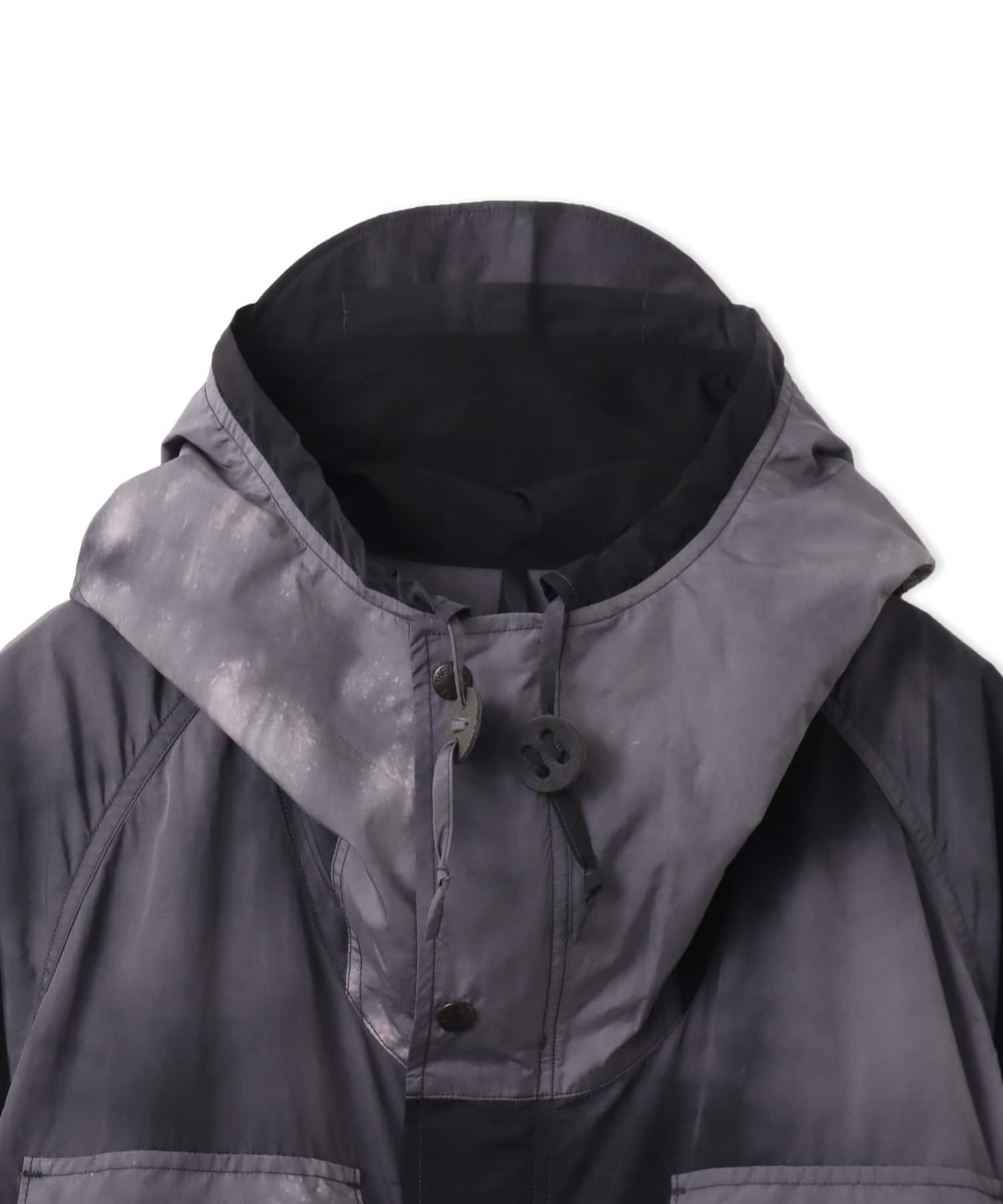 THE NORTH FACE PURPLE LABEL Uneven Dyed Field Mountain Parka Asphalt Grayの画像