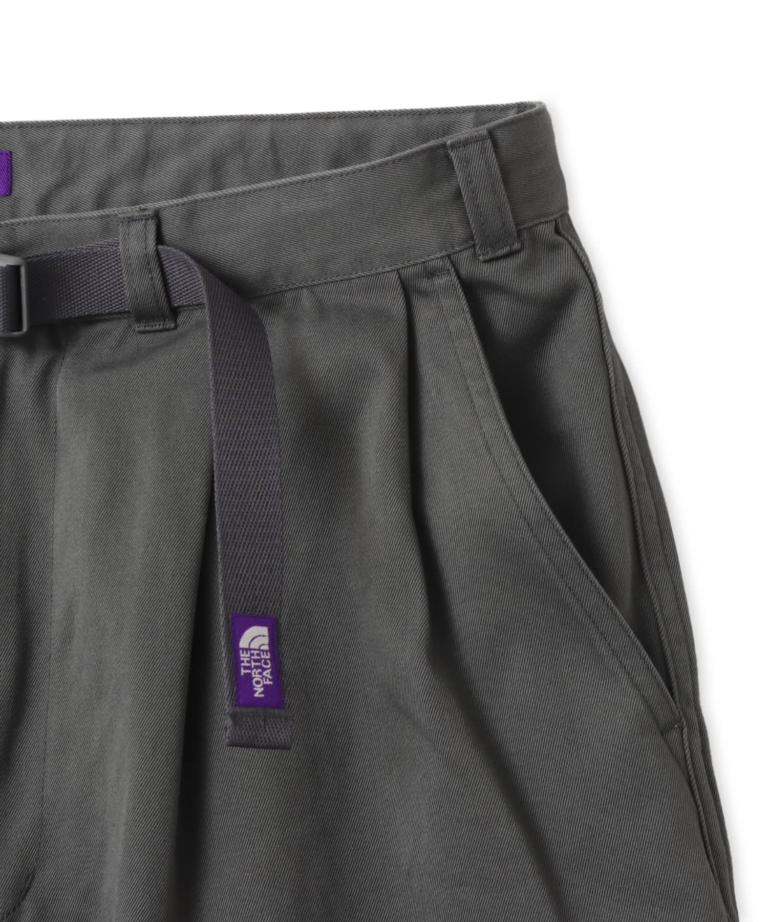 THE NORTH FACE PURPLE LABEL Chino Tuck Field Shorts Asphalt Grayの画像