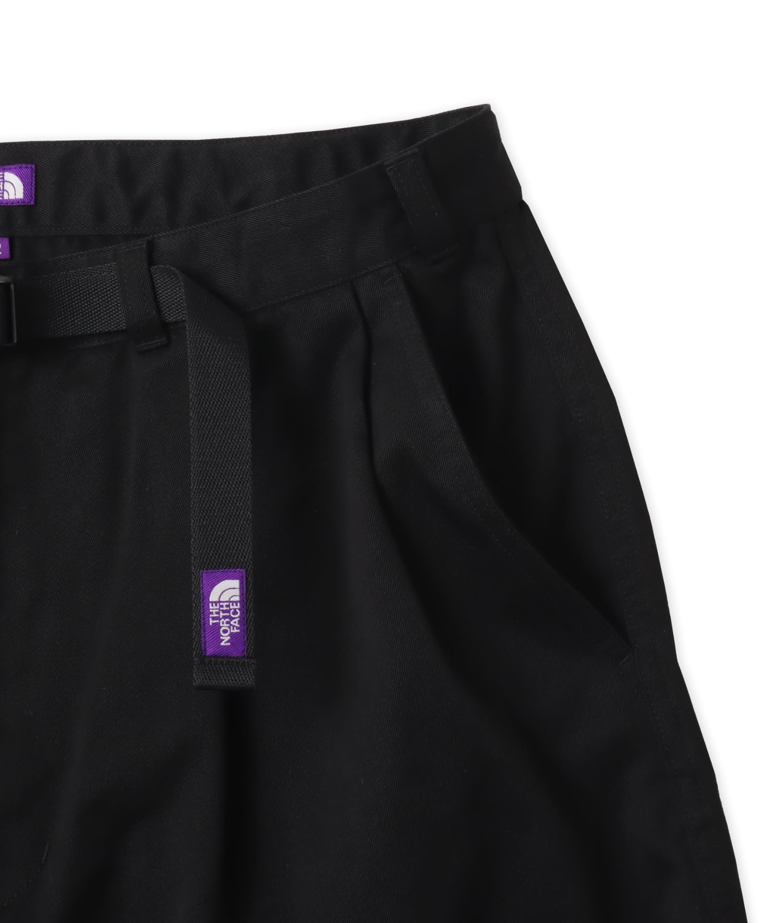 THE NORTH FACE PURPLE LABEL Chino Tuck Field Shorts Blackの画像