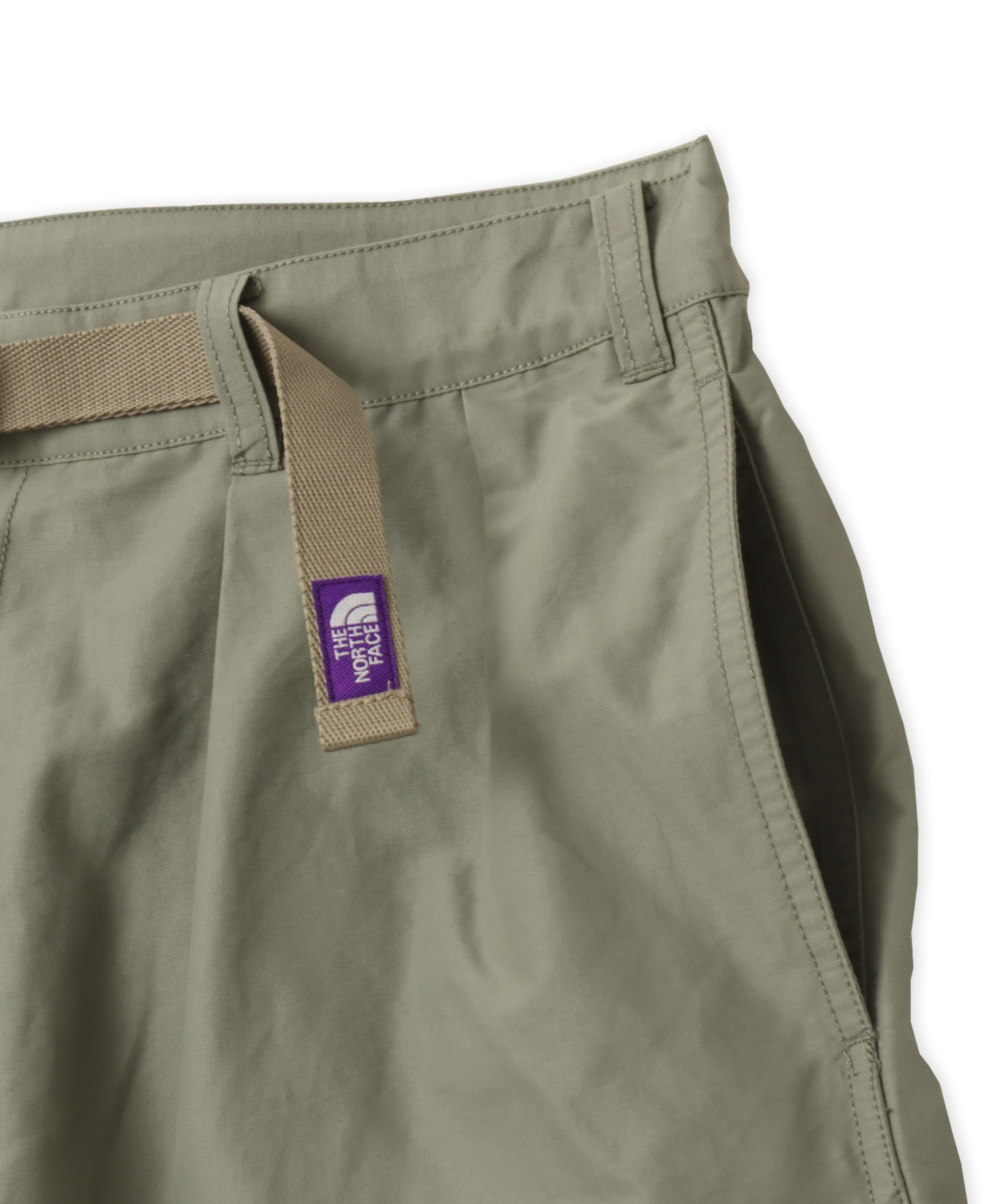 THE NORTH FACE PURPLE LABEL Double Peak Tuck Field Shorts Light Sageの画像