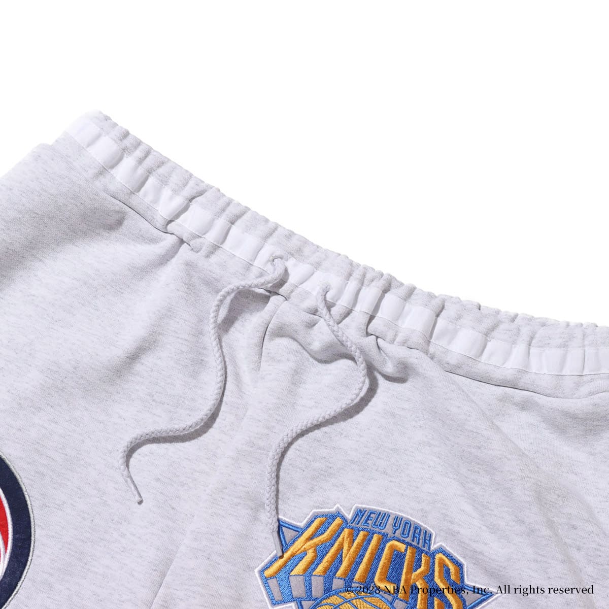 TOKYO 23 NBA Team Logo Patch Short Pants ASH GRAY 23SS-Sの画像