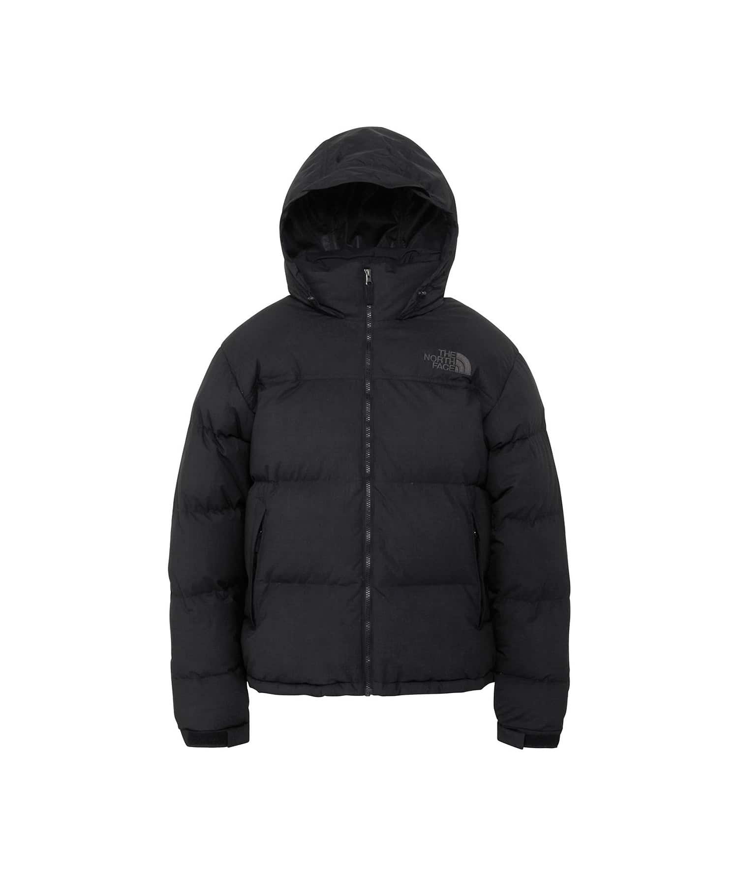 THE NORTH FACE Wooly Nuptse Jacket ミックスチャコールの画像