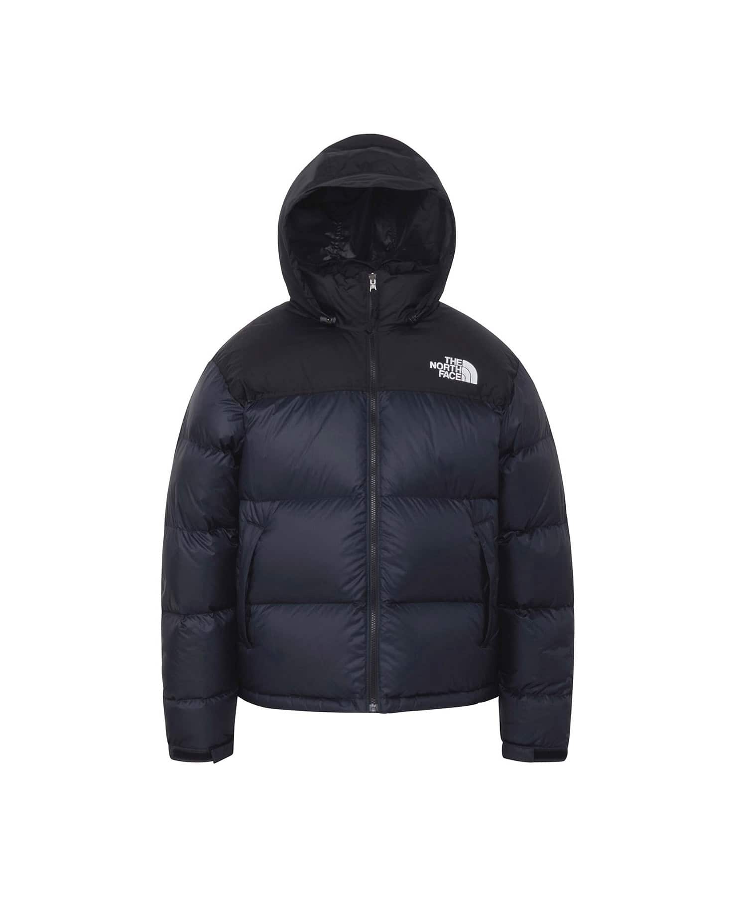 THE NORTH FACE Nuptse Jacket ブラックxアーバンネイビーの画像