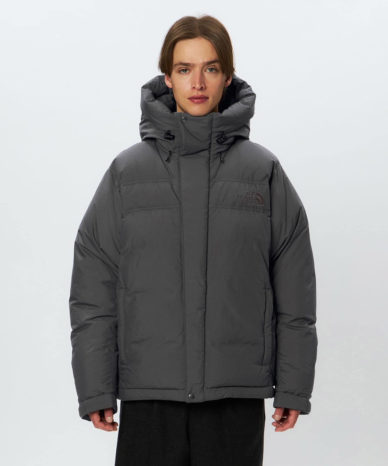 THE NORTH FACE Alteration Baffs Jacket グラファイトグレーの画像