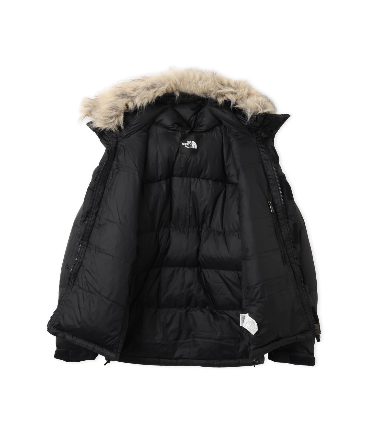 THE NORTH FACE POLAR JACKET ブラックの画像
