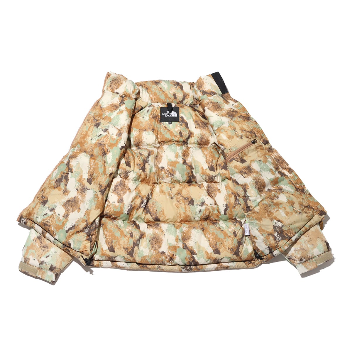 THE NORTH FACE NOVELTY SHORT NUPTSE JACKET アーモンドの画像