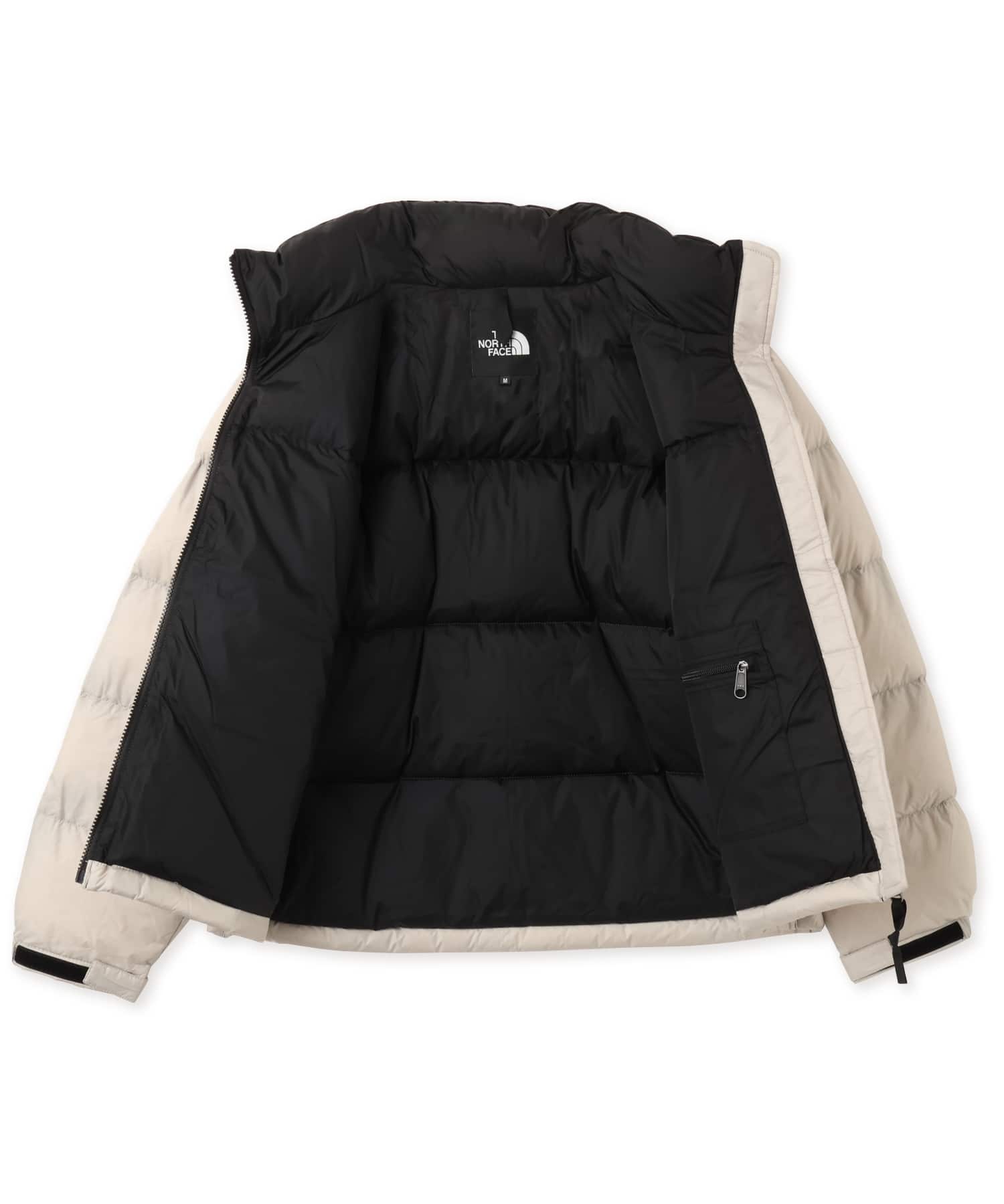 THE NORTH FACE SHORT NUPTSE JACKET FIXブラックの画像