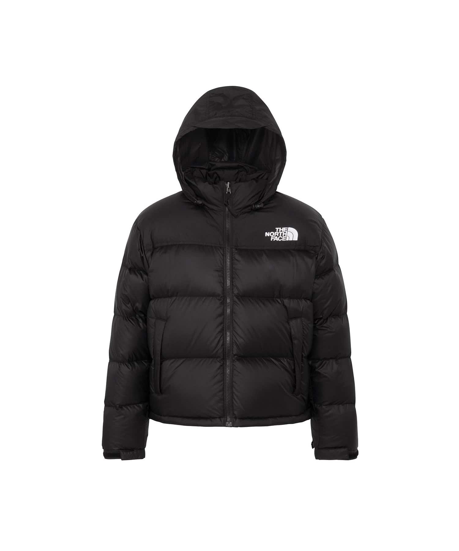 THE NORTH FACE Womens Short Nuptse Jacket ブラックの画像