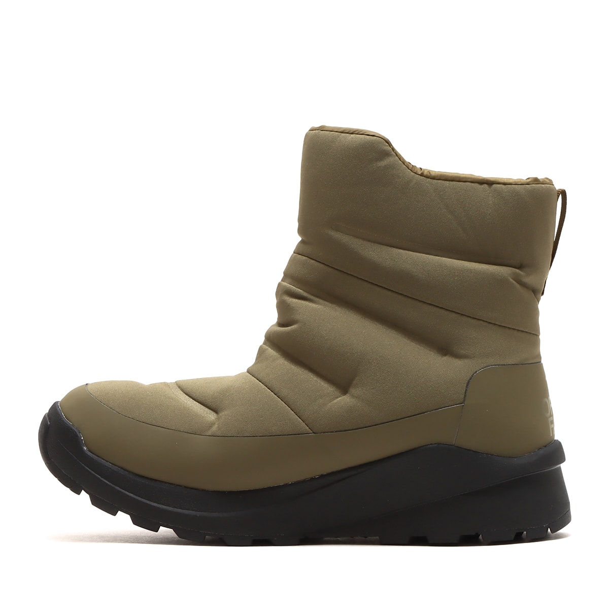 THE NORTH FACE NUPTSE DOWN BOOTIE II WP ミリタリーオリーブ×TNFブラック 22FW-Iの画像