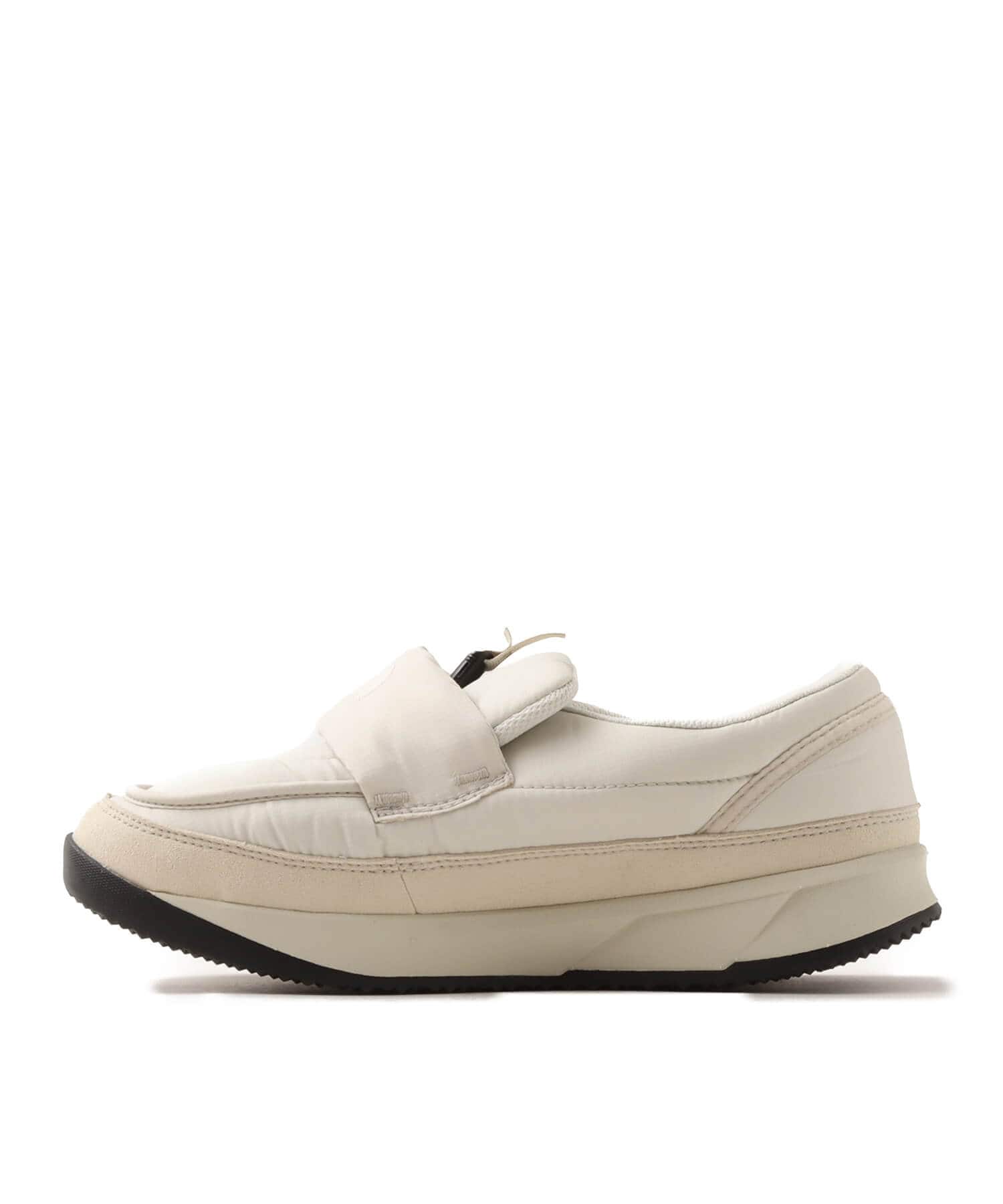 THE NORTH FACE Nuptse Loafer ビンテージホワイトxTNFブラックの画像