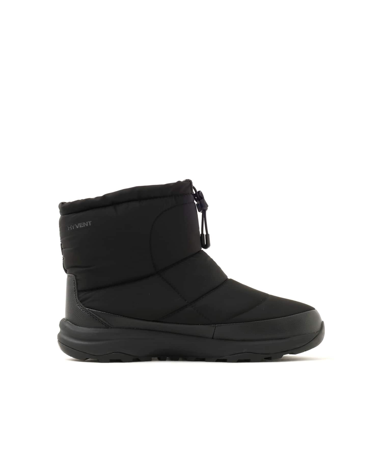 THE NORTH FACE NUPTSE BOOTIE LOGO SHORT WP ARCTIC GRIP TNFブラックの画像