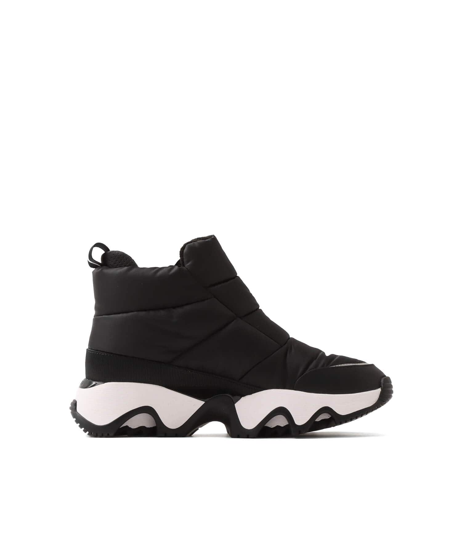 SOREL KINETIC IMPACT PUFFY ZIP WP Black Blackの画像