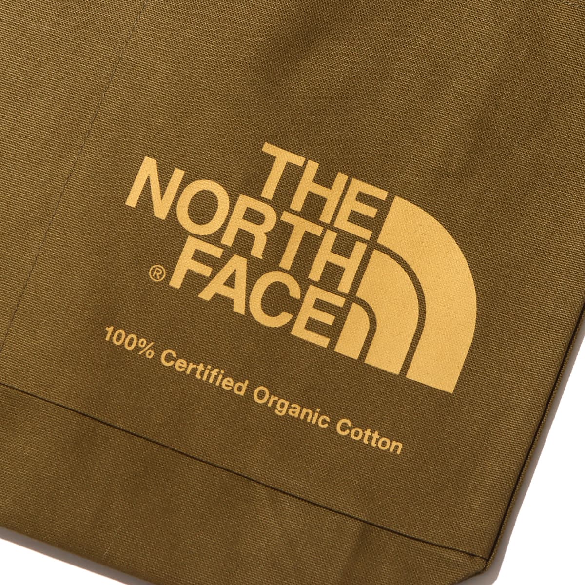 THE NORTH FACE ORGANIC COTTON SHOULDER ミリタリーオリーブ×ハニーマスタード 22FW-I