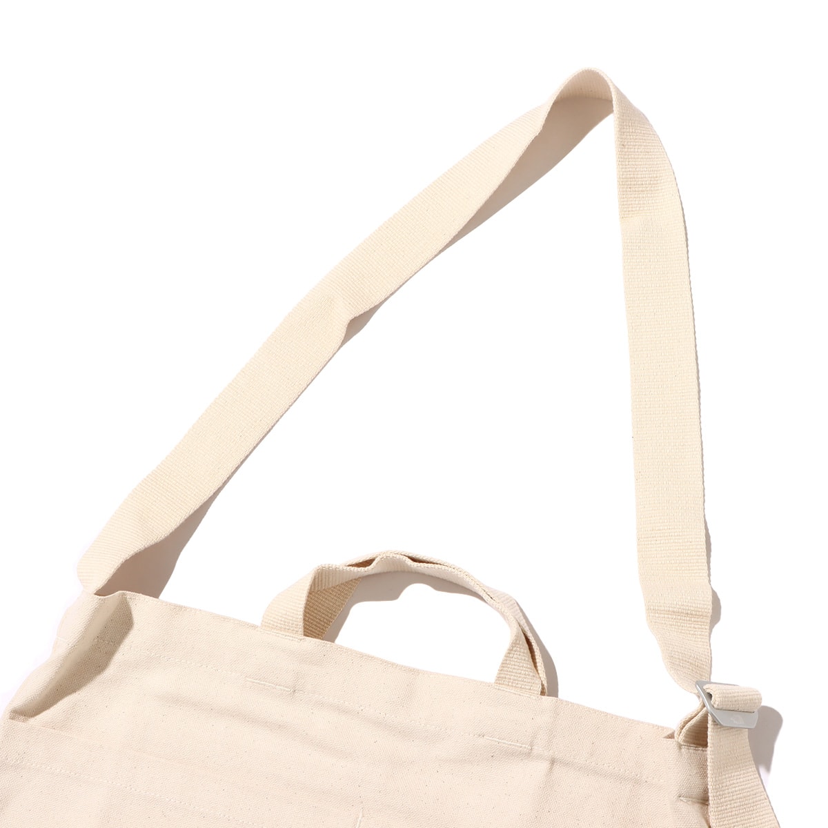 THE NORTH FACE ORGANIC COTTON SHOULDER ナチュラル×エーゲブルー 22FW-Iの画像
