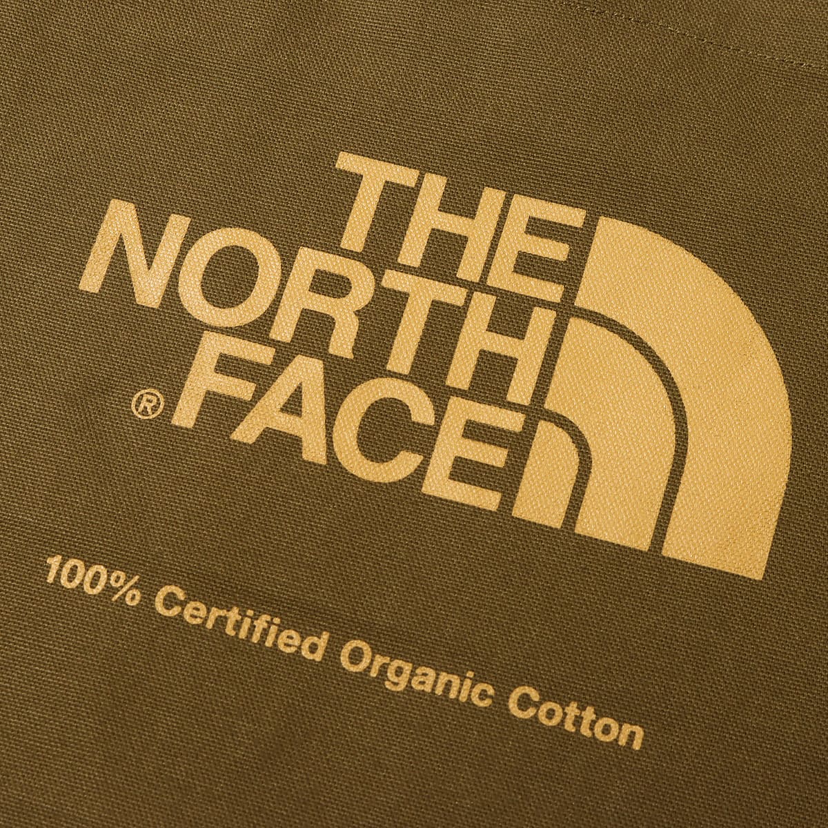 THE NORTH FACE ORGANIC COTTON MUSETTE ミリタリーオリーブxハニーマスタード 23SS-Iの画像