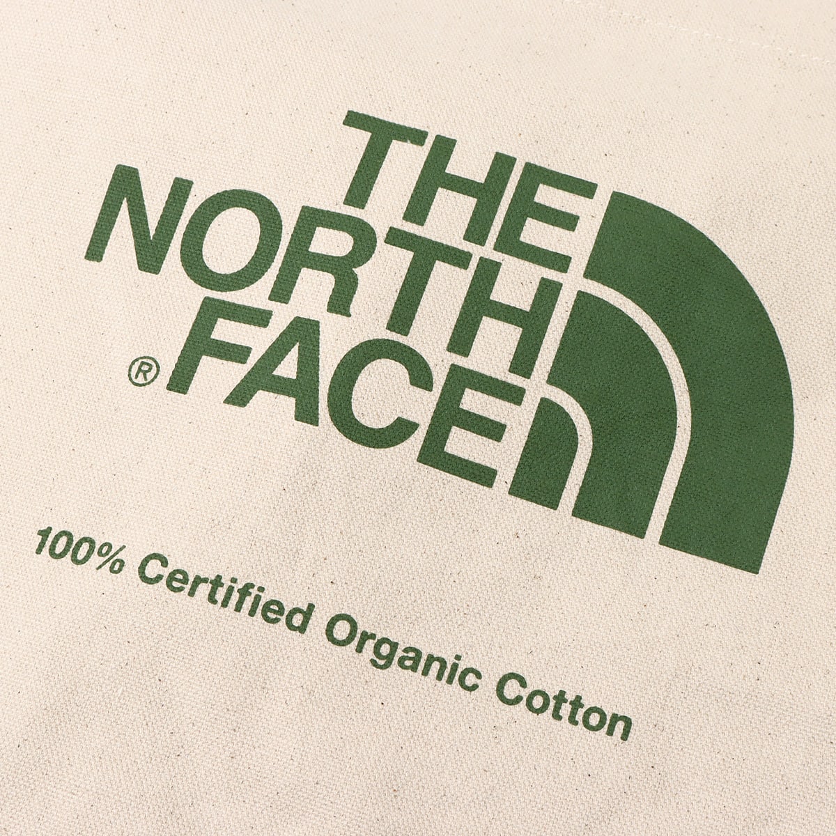 THE NORTH FACE ORGANIC COTTON MUSETTE ナチュラルxピンヤードグリーン 23SS-Iの画像