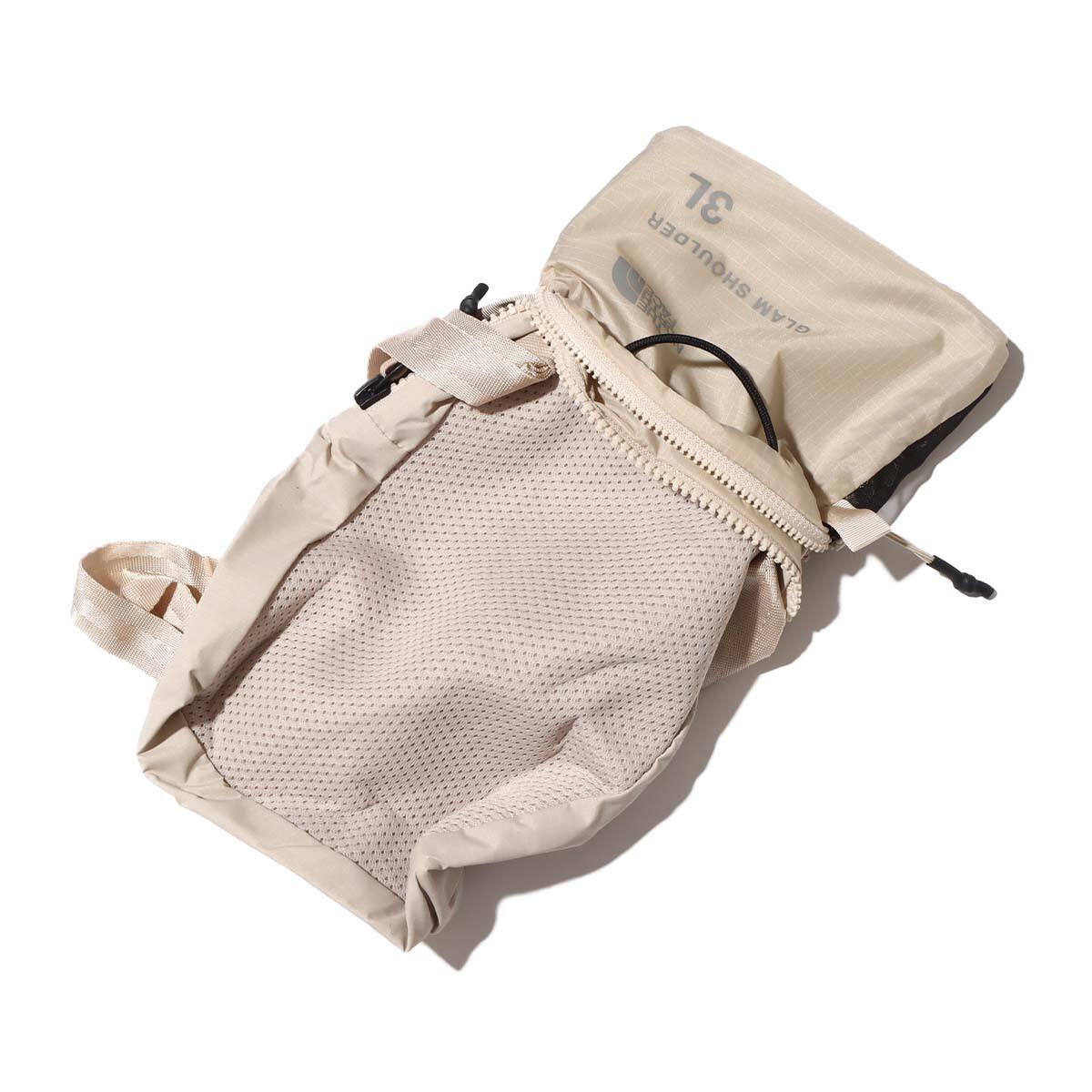 THE NORTH FACE GLAM SHOULDER フォッシルアイボリー 23SS-Iの画像