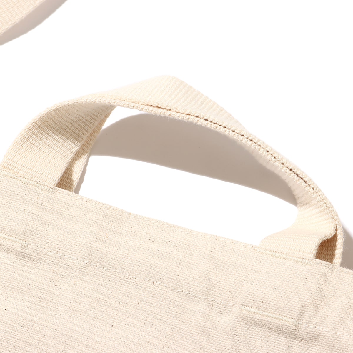 THE NORTH FACE K ORGANIC COTTON TOTE ナチュラルxブラック 23SS-Iの画像