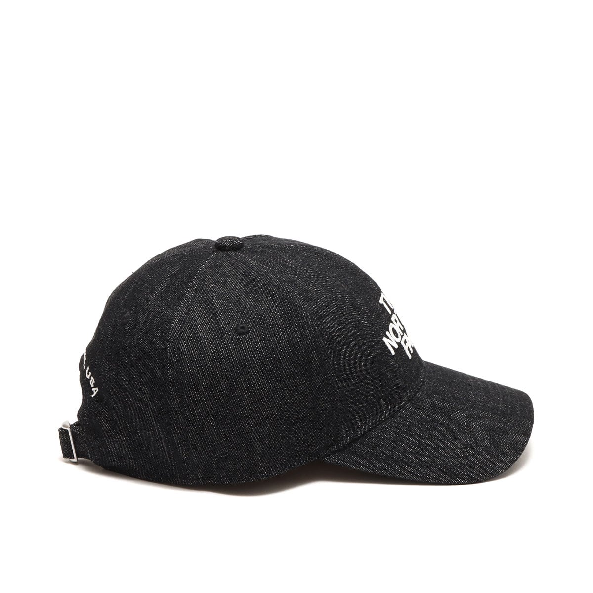 THE NORTH FACE TNF LOGO CAP BLACKDENIM 22SS-Iの画像