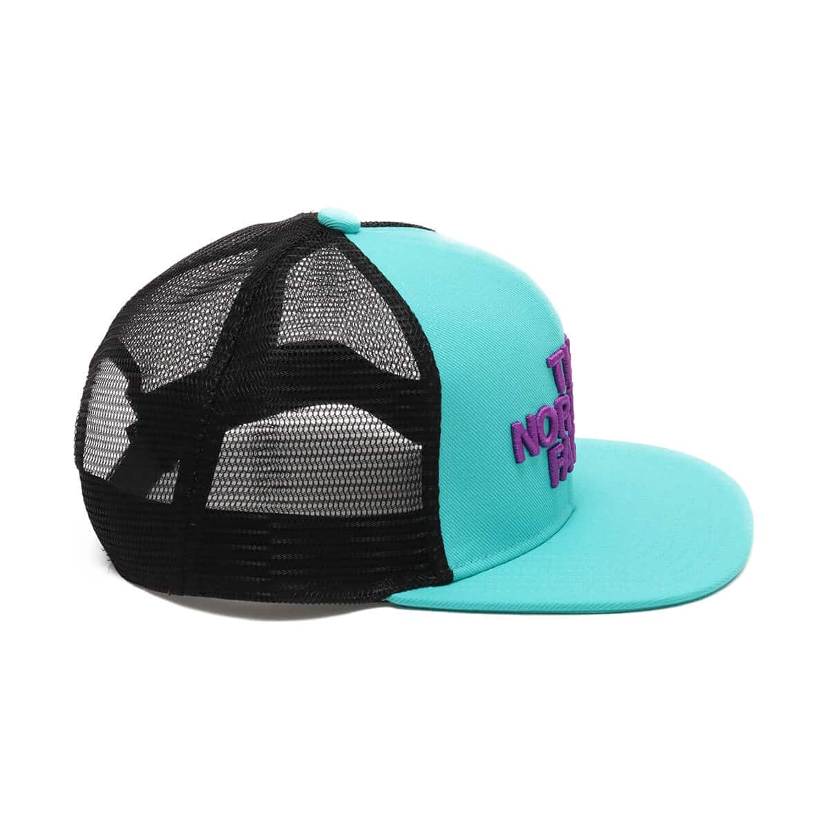 THE NORTH FACE Message Mesh Cap ガイザーアクア×オーバジーン