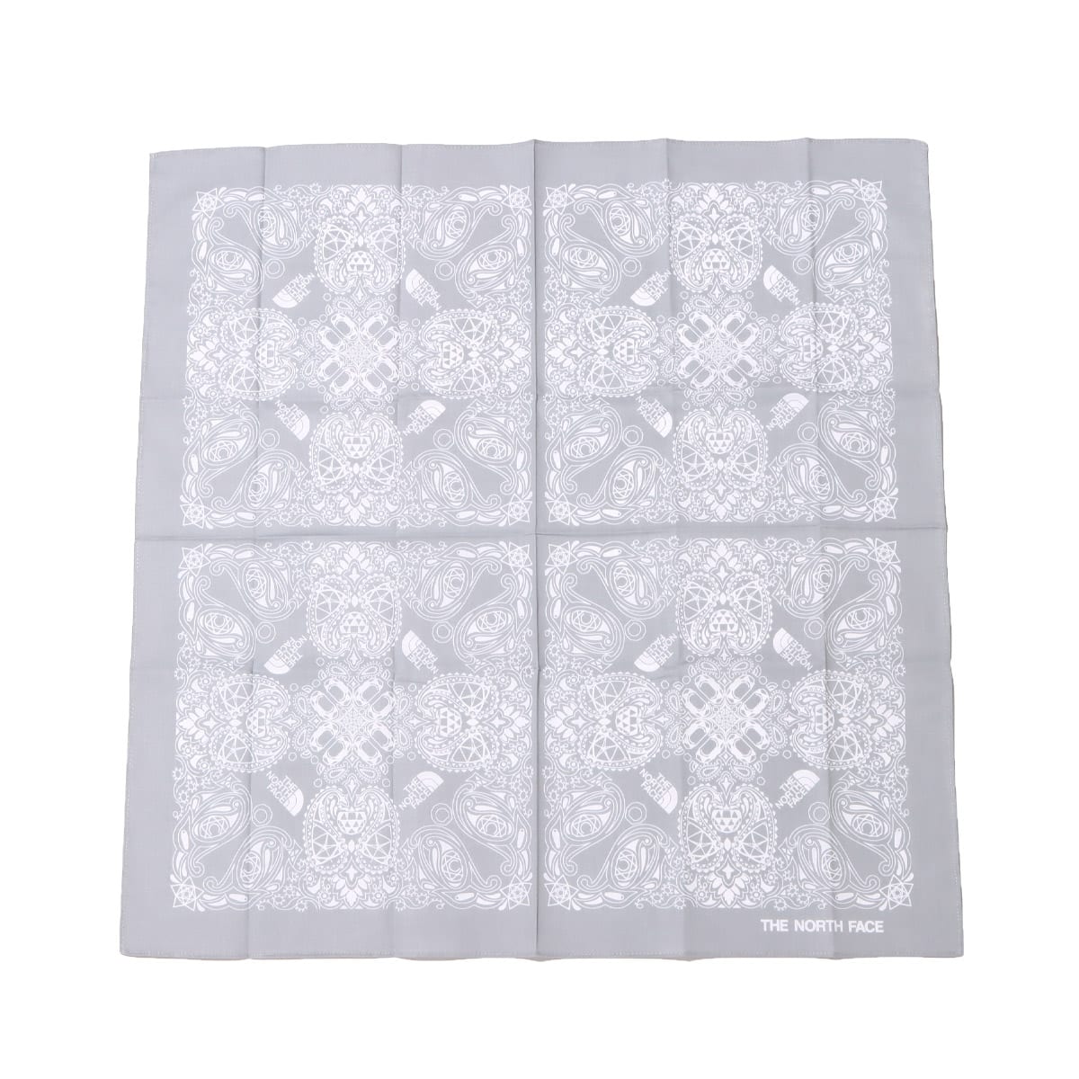 THE NORTH FACE GEODOME PAISLEY BANDANA メルドグレー 23SS-Iの画像