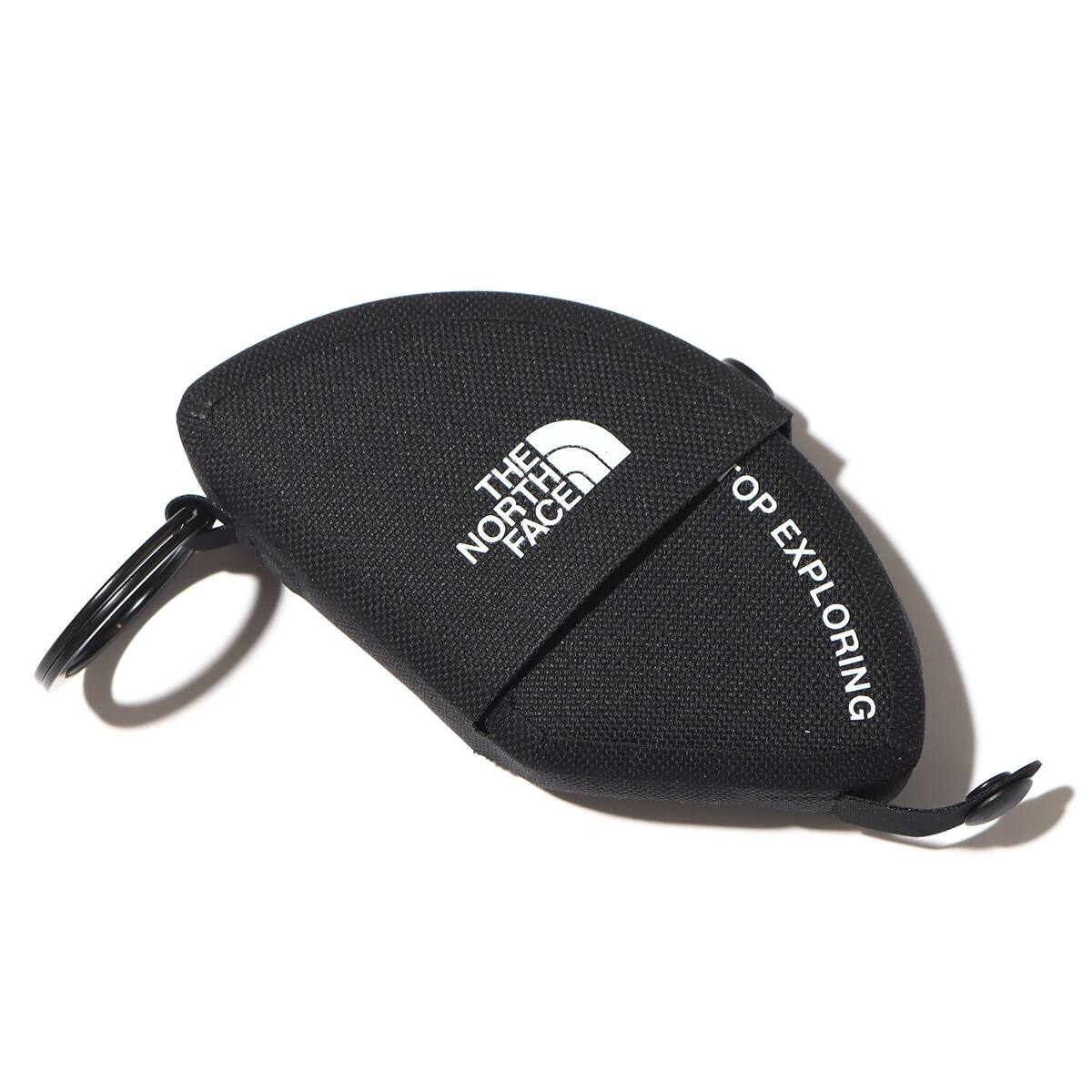 THE NORTH FACE PEBBLE COIN WALLET BLACK 24SS-Iの画像