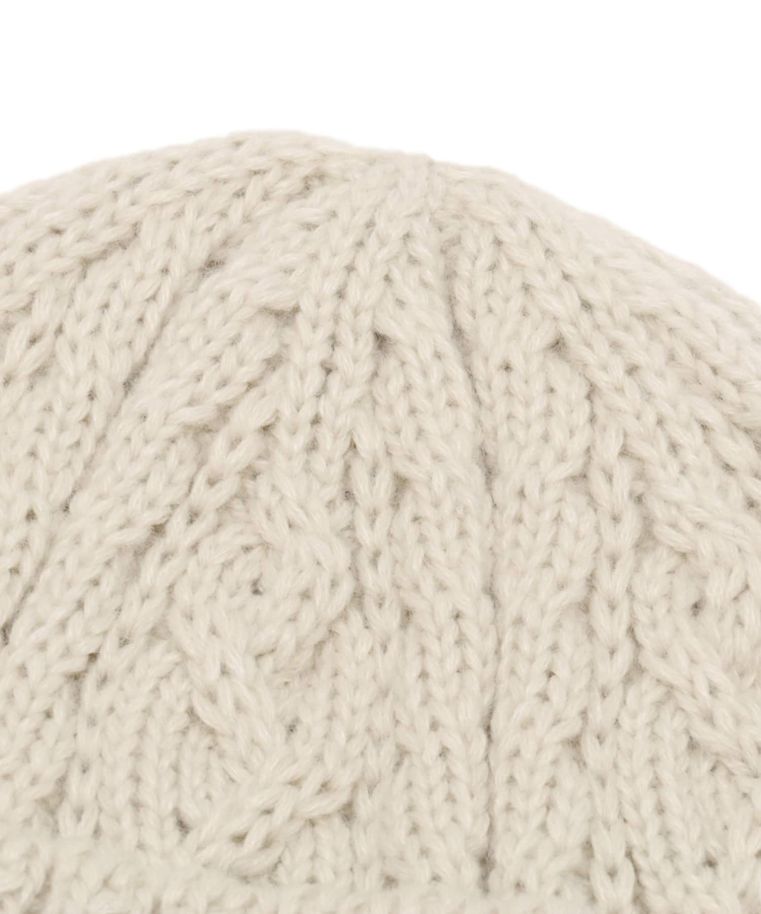 THE NORTH FACE CABLE BEANIE Fアイボリーの画像