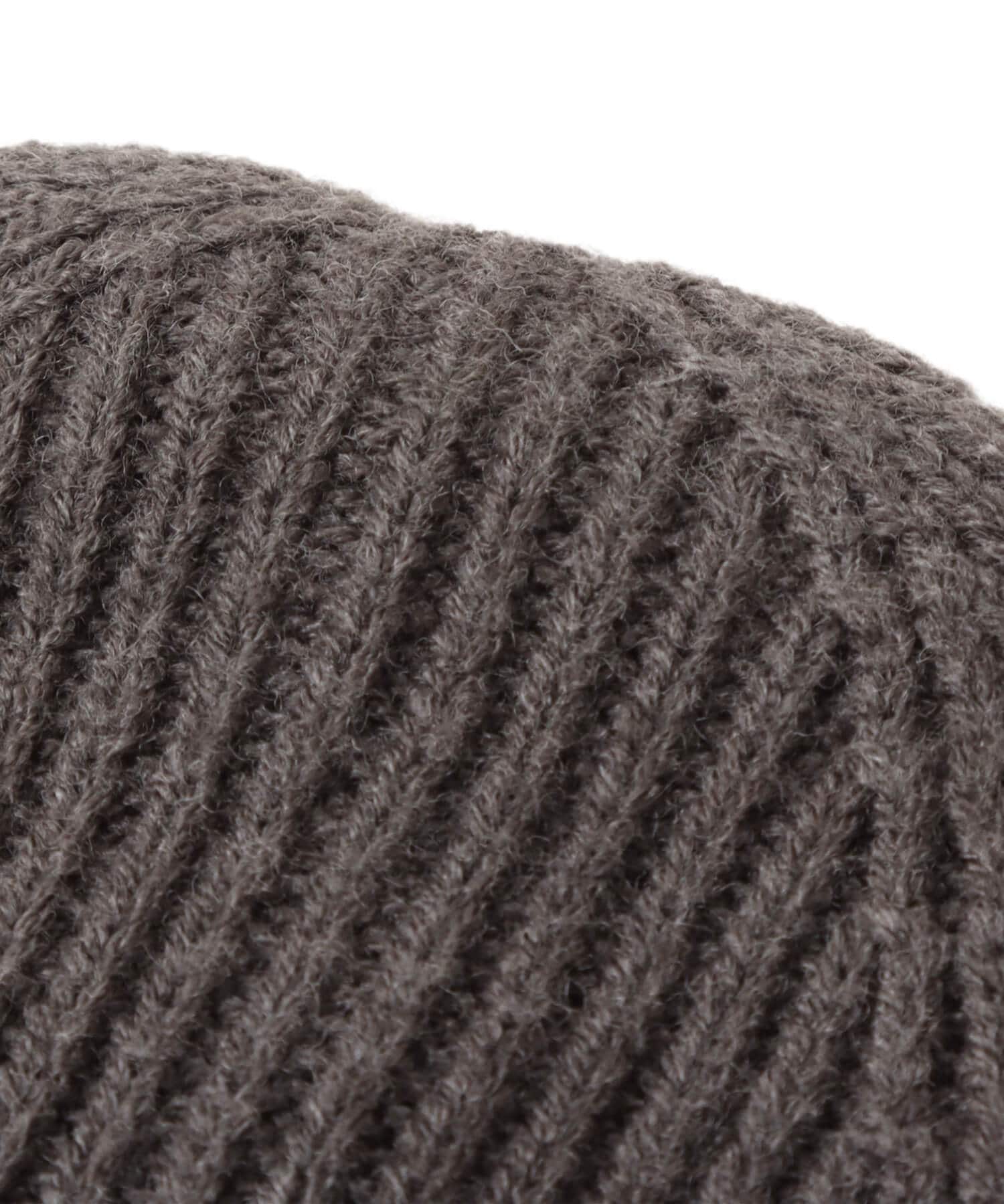 THE NORTH FACE Short Rib Beanie グラファイトグレーの画像