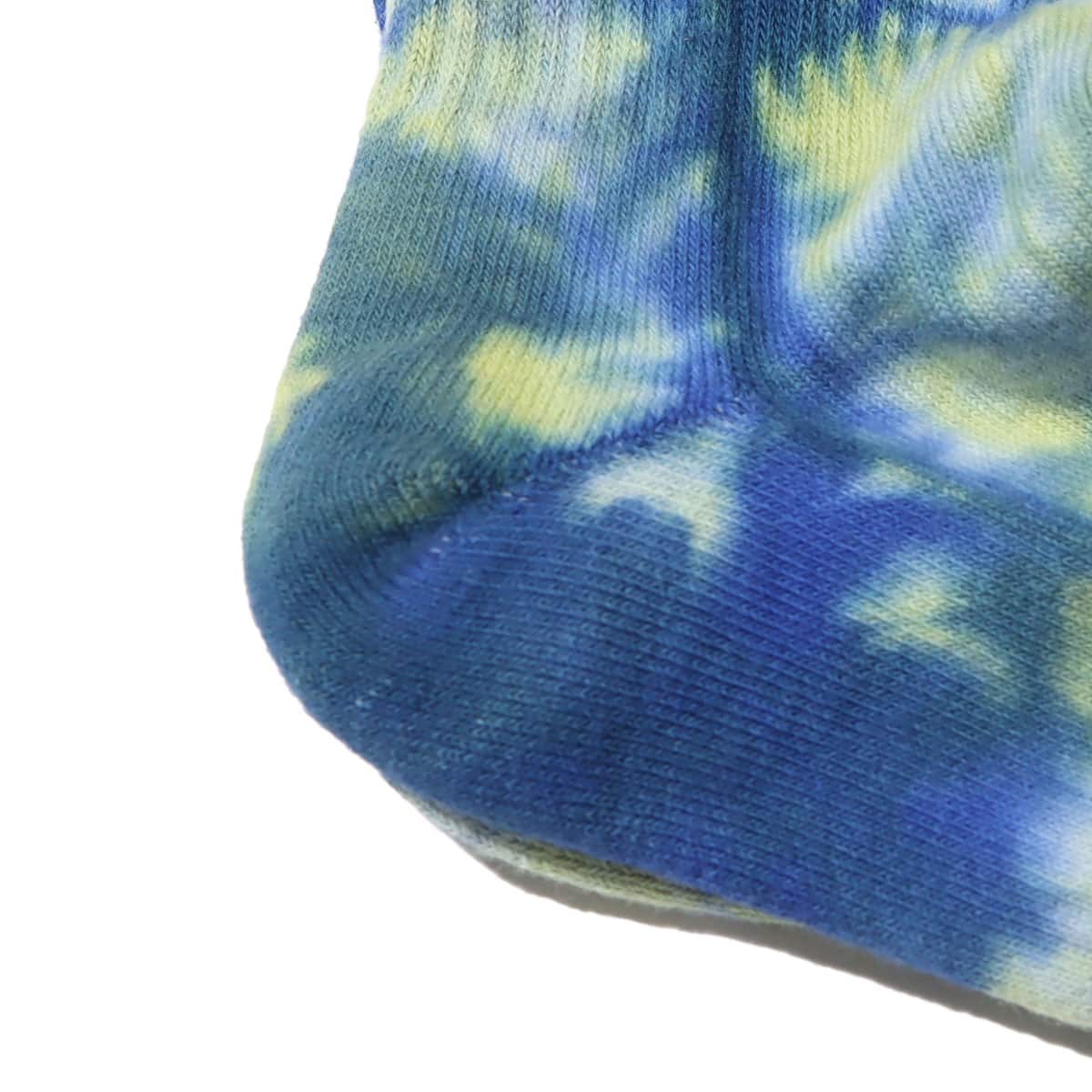 THE NORTH FACE TIE DYE CREW スーパーソニックブルー×サミットゴールド 23SS-Iの画像