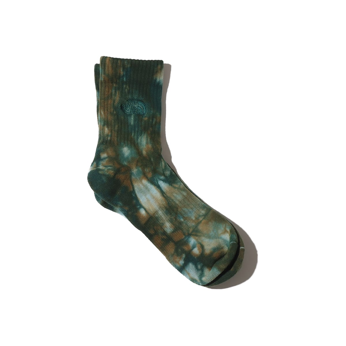 THE NORTH FACE TIE DYE CREW フォレストフ 23FW-Iの画像