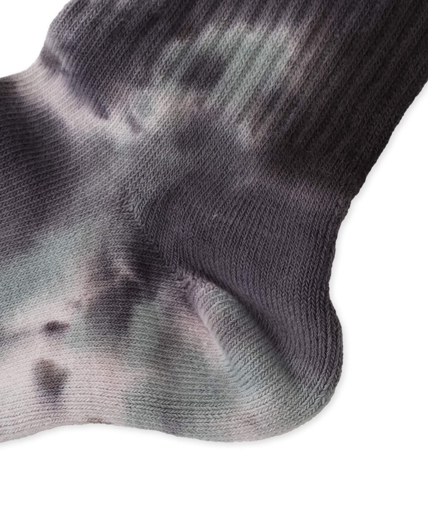 THE NORTH FACE TIE DYE CREW アスファルトの画像