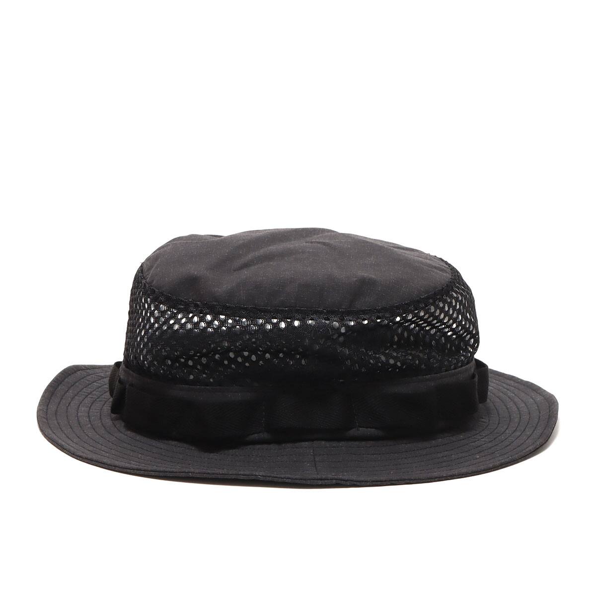 THE NORTH FACE PURPLE LABEL Polyester Linen Field Hat Black 23SS-Iの画像