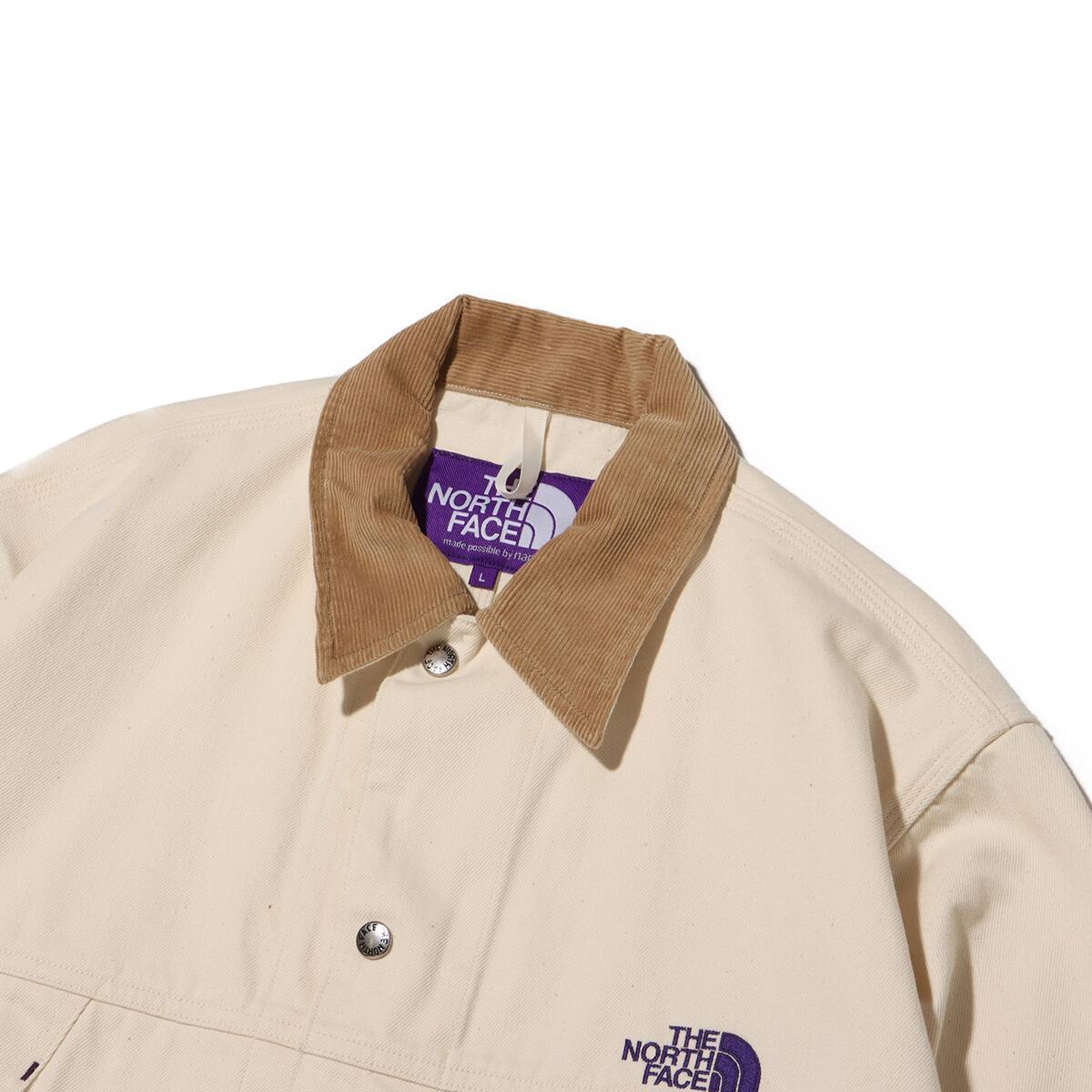 THE NORTH FACE PURPLE LABEL Denim Field Jacket Natural 24SS-I
