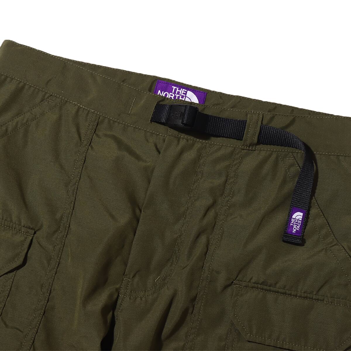 THE NORTH FACE PURPLE LABEL Polyester Wool Ripstop Trail Pants Olive 23SS-Iの画像